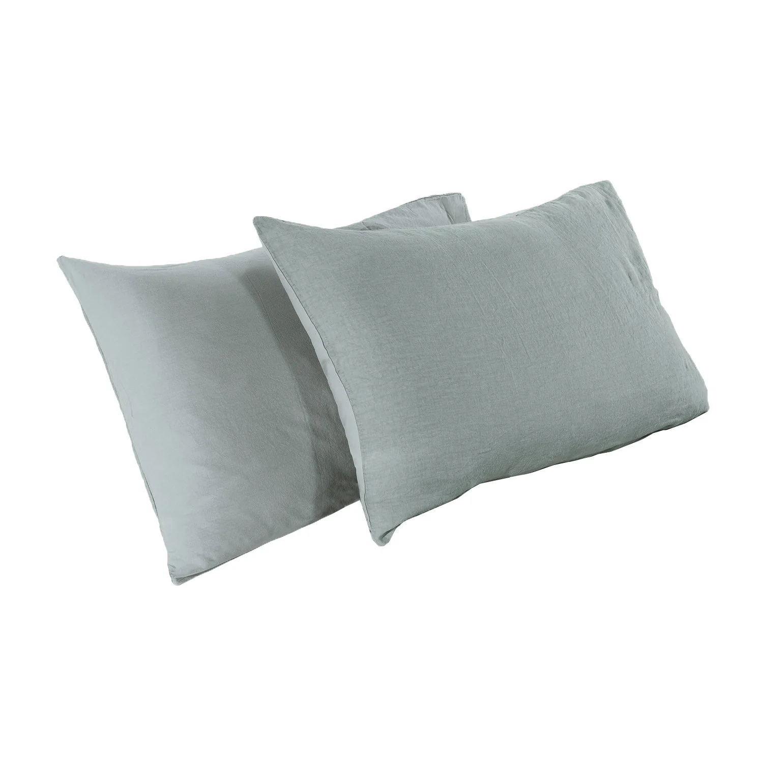 Federa Cotone e Lino StoneWashed No Stiro - Loira - Image 11