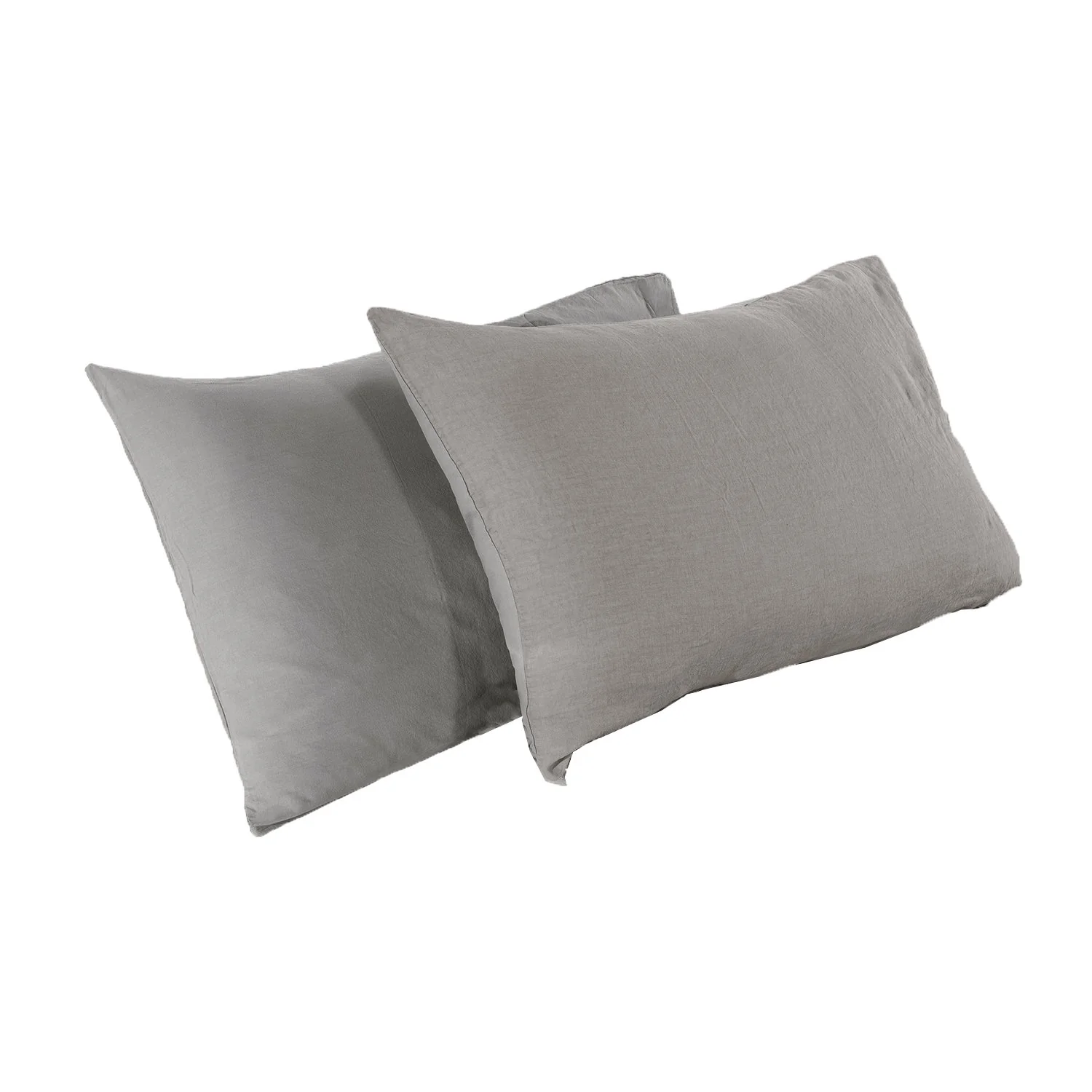 Federa Cotone e Lino StoneWashed No Stiro - Loira - Image 12