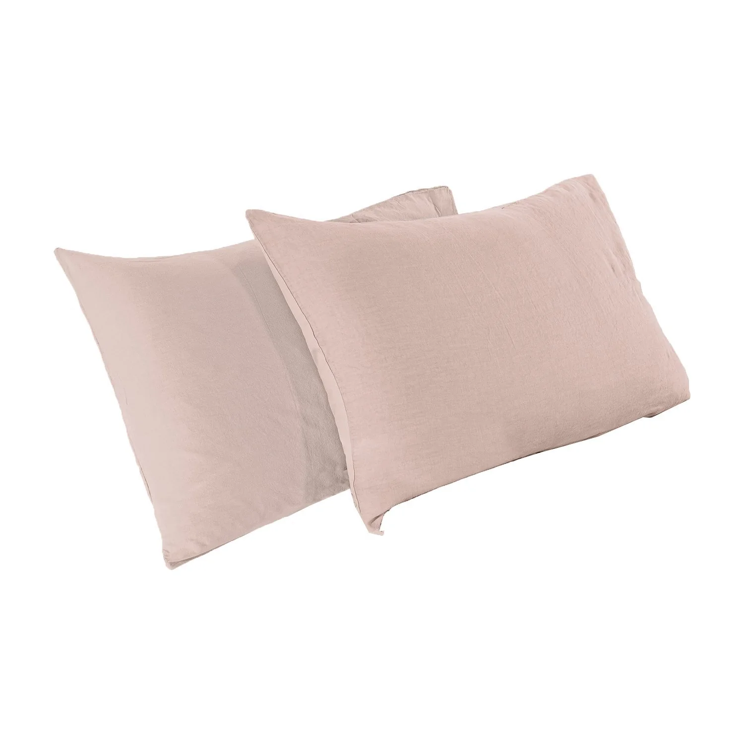 Federa Cotone e Lino StoneWashed No Stiro - Loira - Image 7