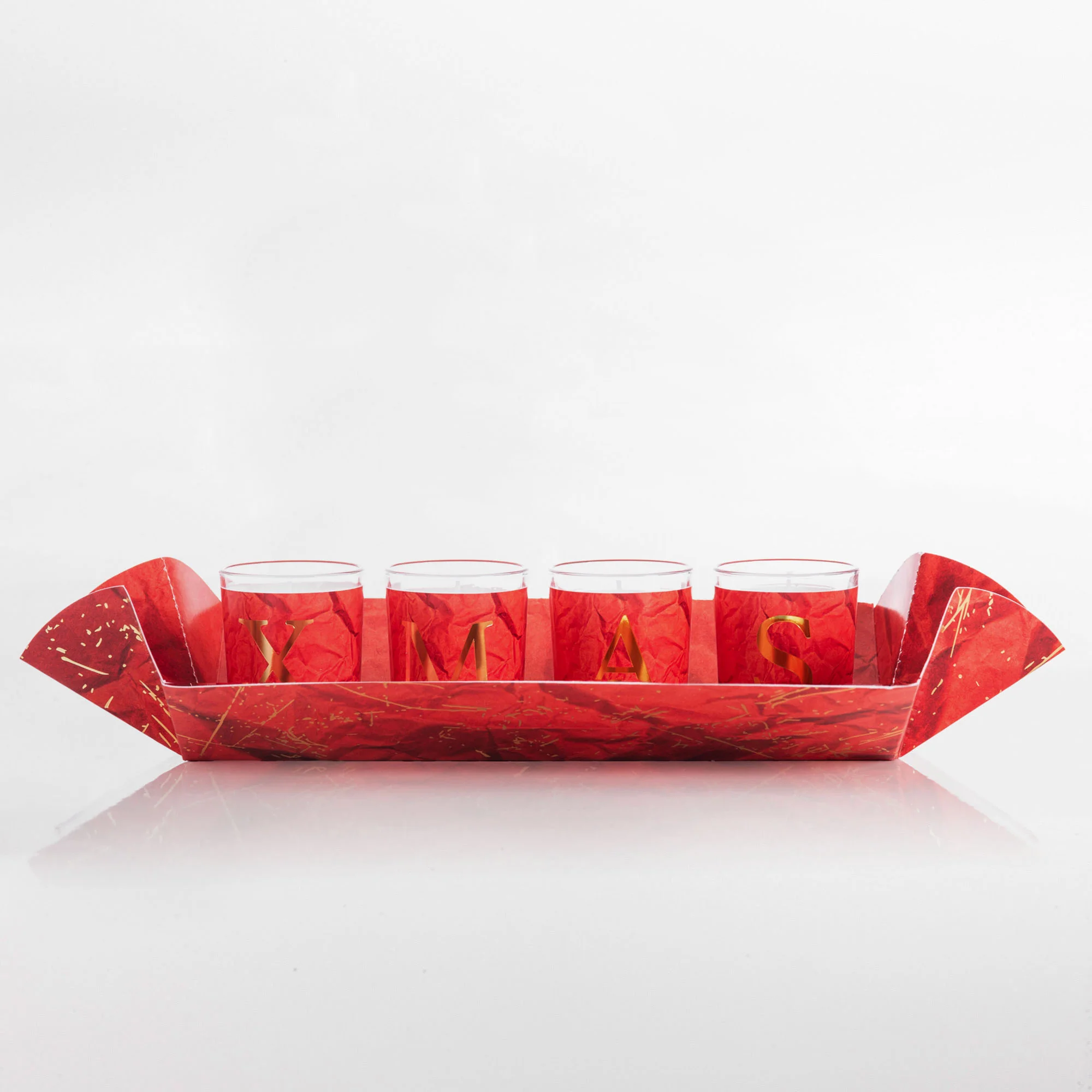 Kit 4 Candele Profumate Fragranza Natalizia - Xmas - Image 3