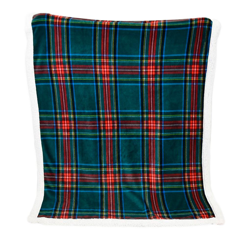 Coperta in MicroPile Agnellato Scozzese - Tartan - Image 8