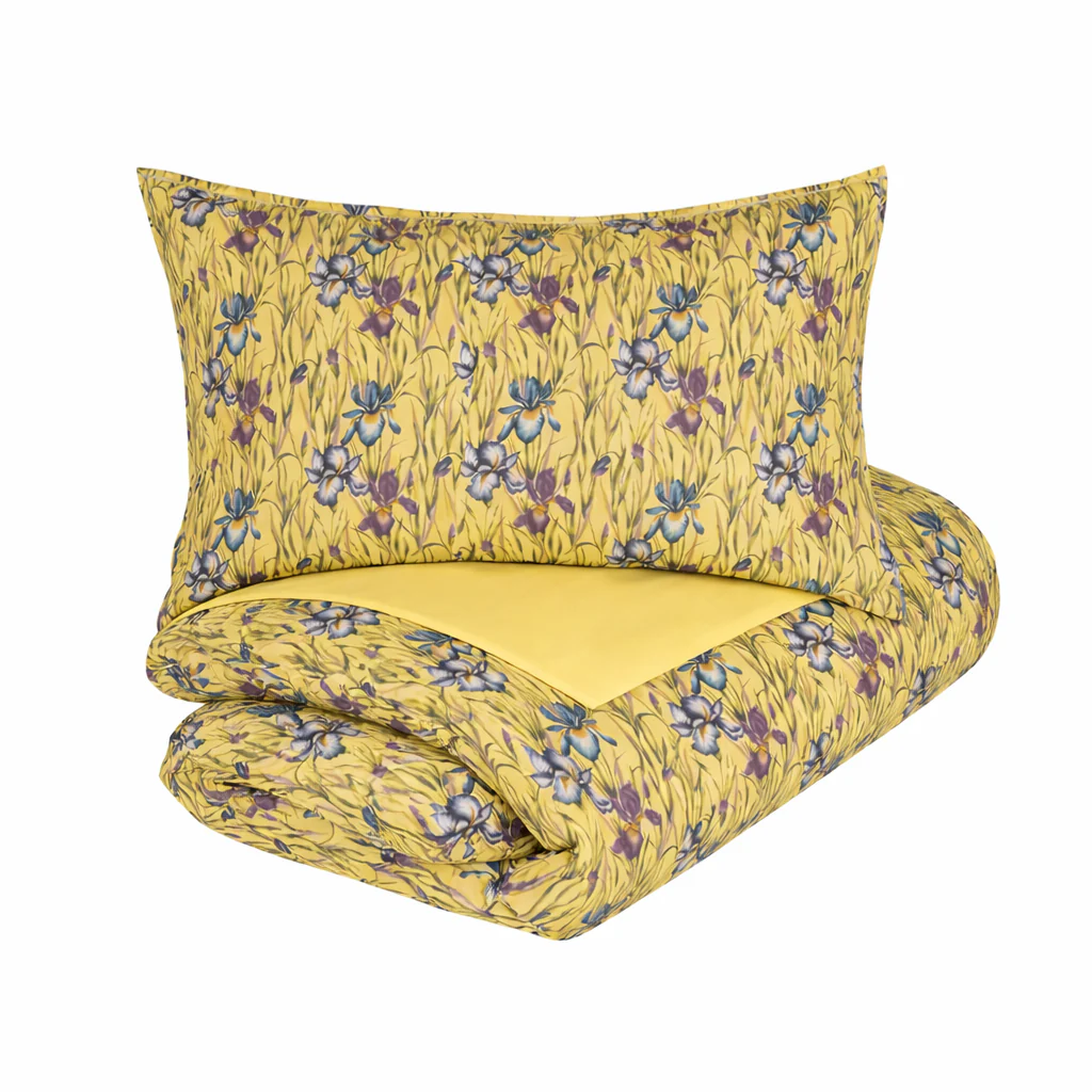 Parure Copripiumino in Percalle Di Cotone Fantasia Floreale - Belle Époque - Image 3