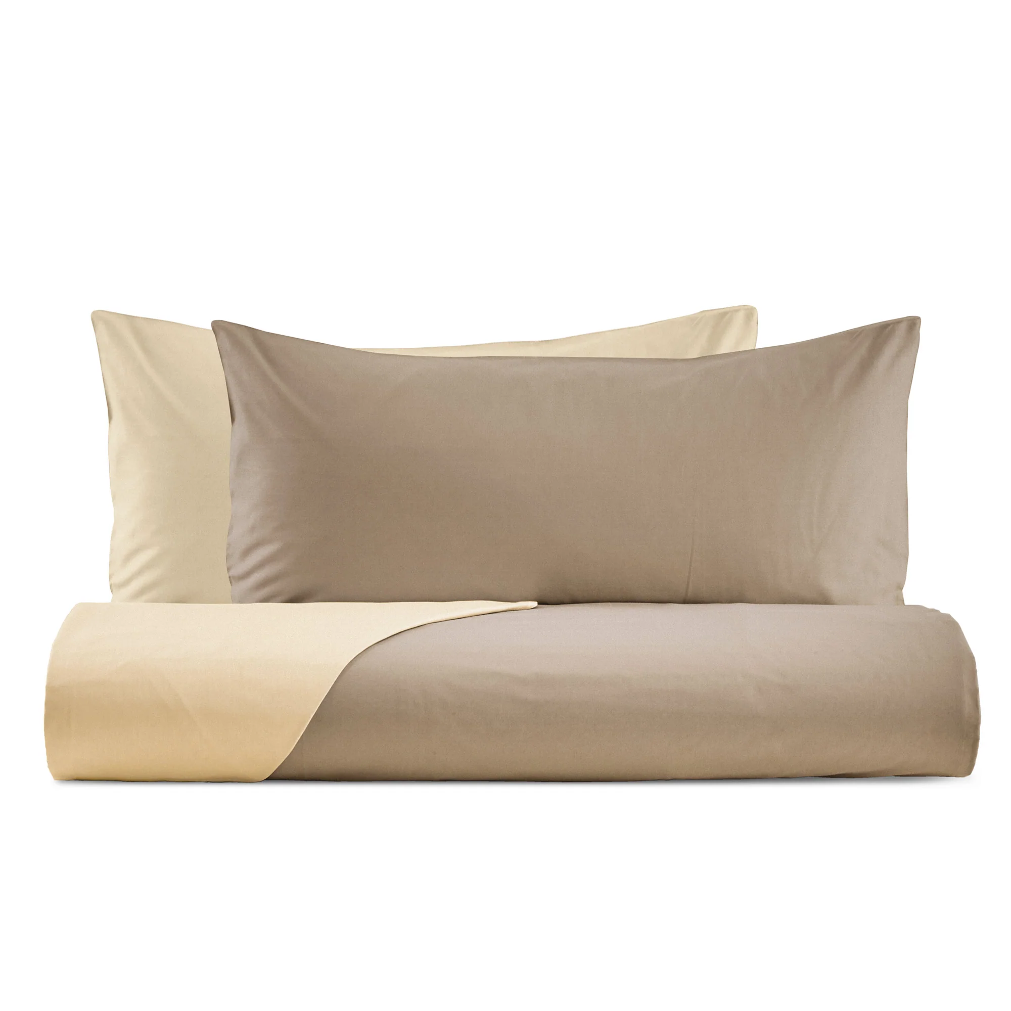 Parure Copripiumino in Puro cotone Double Face - Tortona Bicolor - Image 7