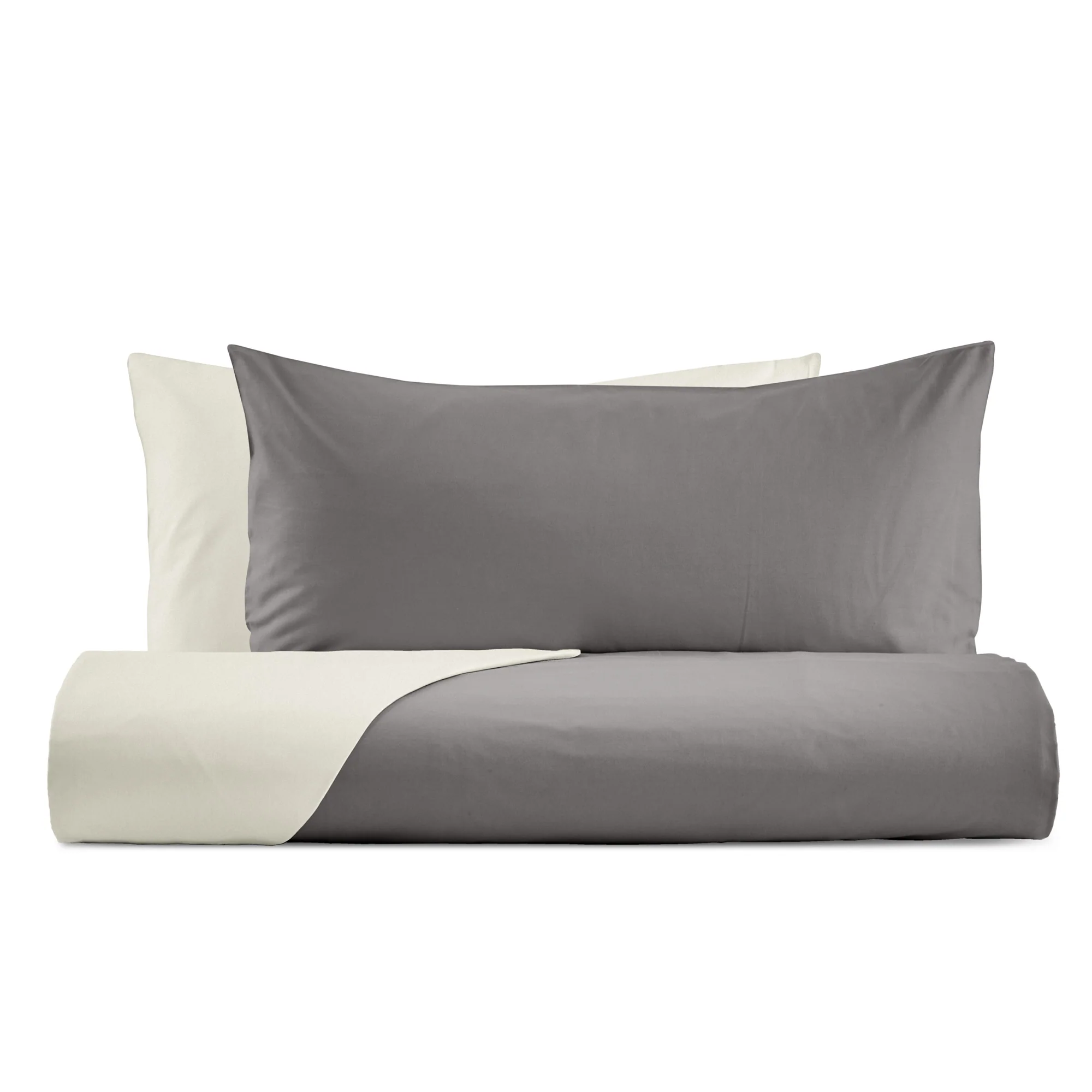 Parure Copripiumino in Puro cotone Double Face - Tortona Bicolor - Image 8