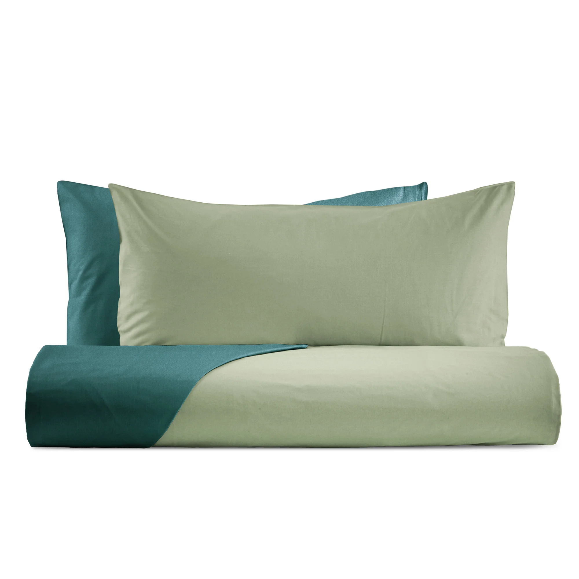 Parure Copripiumino in Puro cotone Double Face - Tortona Bicolor - Image 9