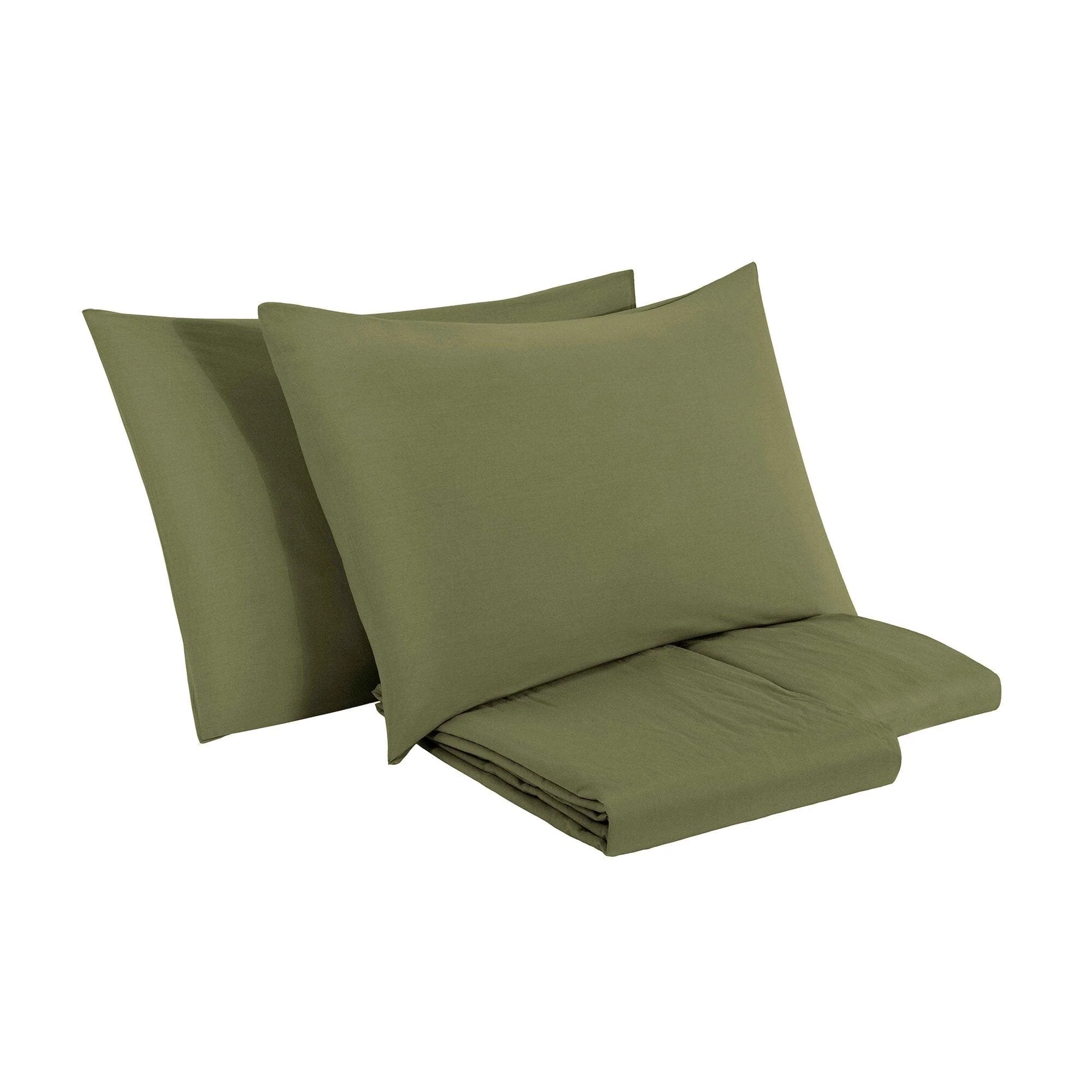 Completo Copripiumino in Puro Cotone StoneWashed No Stiro - Senna - Image 6