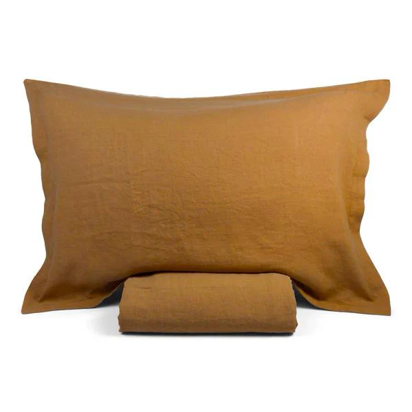 Parure Copripiumino in Puro Lino StoneWashed No Stiro - Luxury - Image 18
