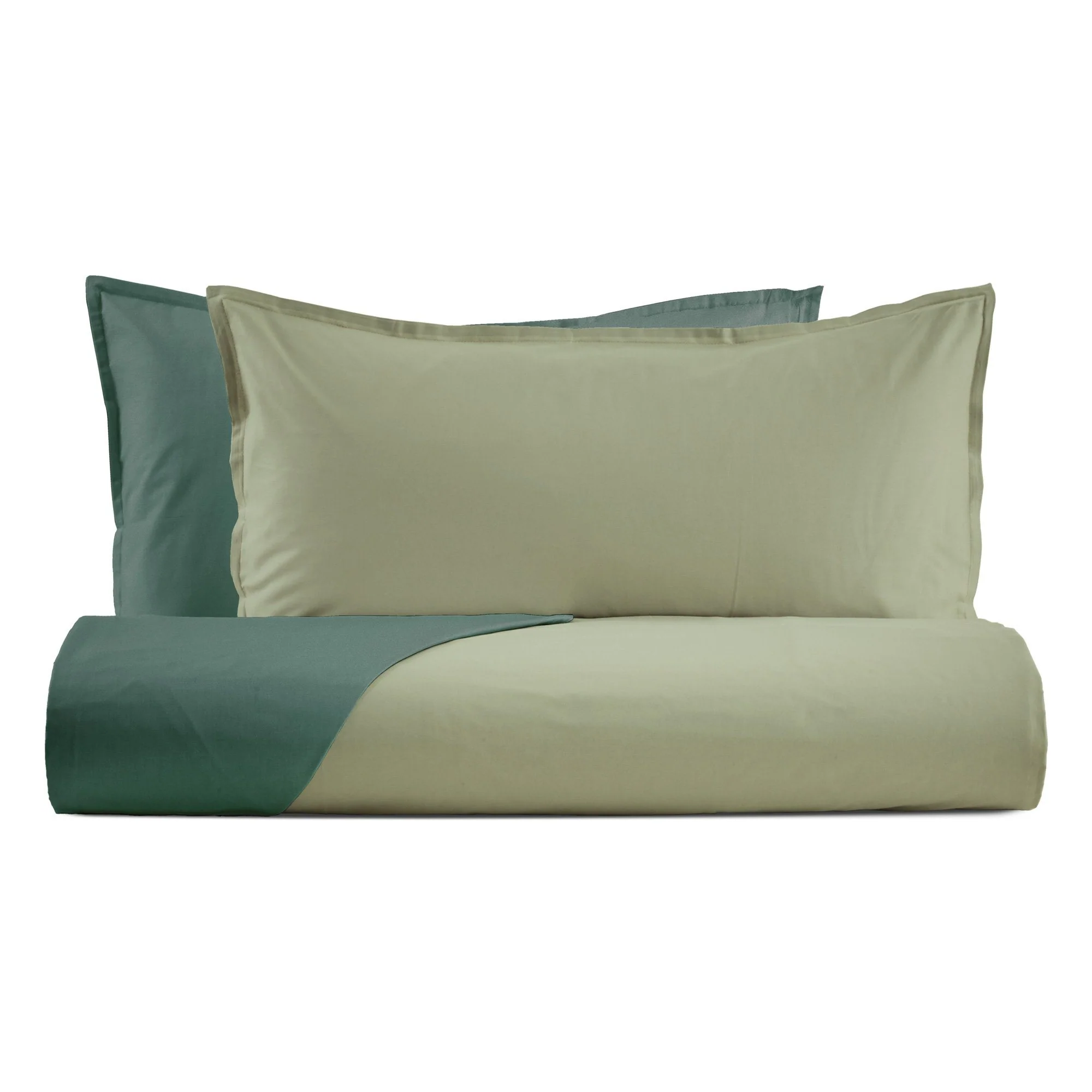 Parure Copripiumino in Raso Super 120 Double Face - Mirror - Image 11