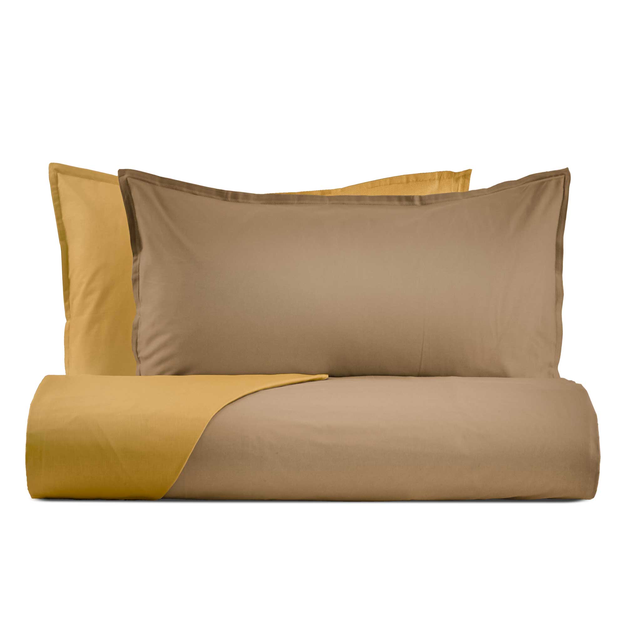 Parure Copripiumino in Raso Super 120 Double Face - Mirror - Image 6