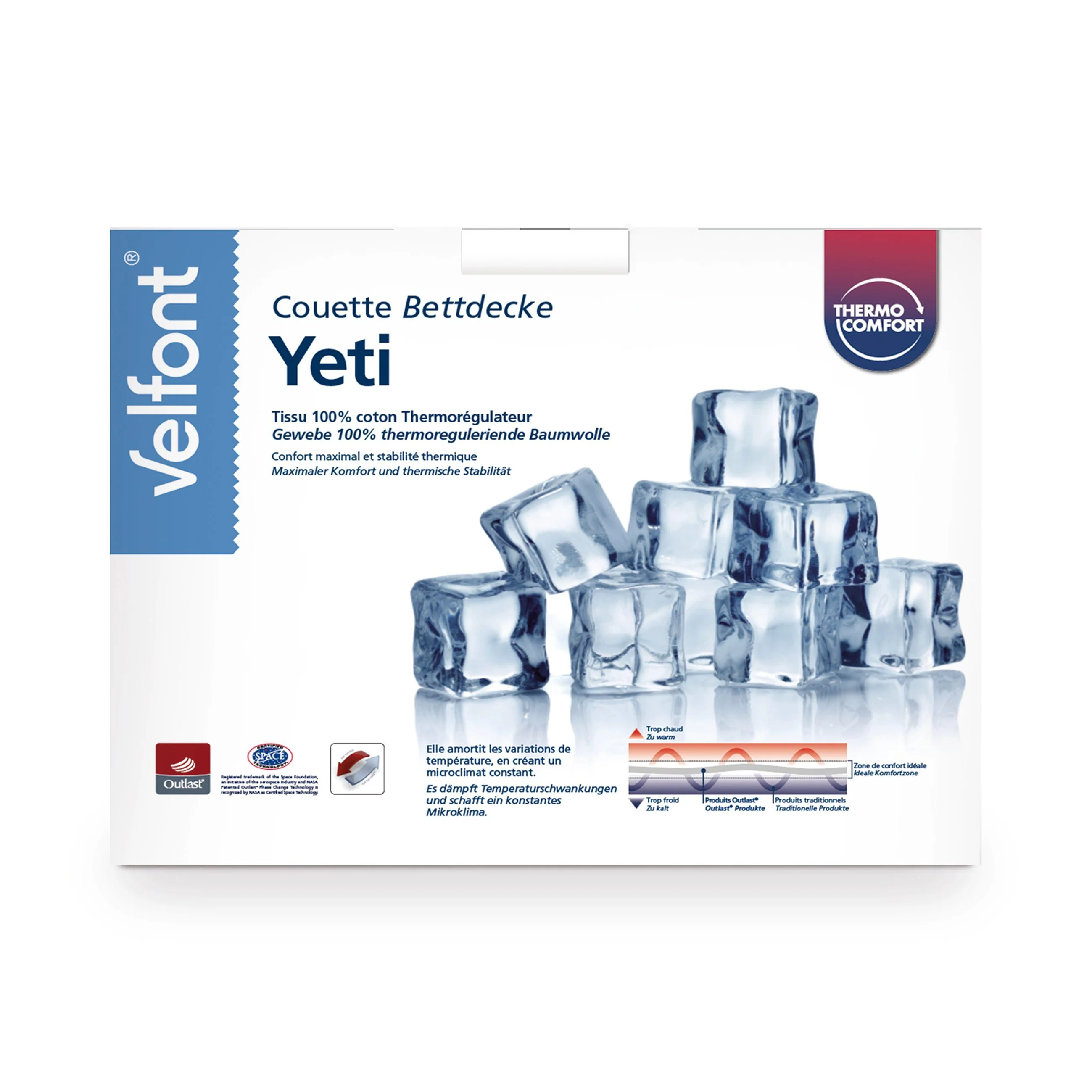 Piumino in Puro Cotone Termoregolatore - Yeti - Image 6