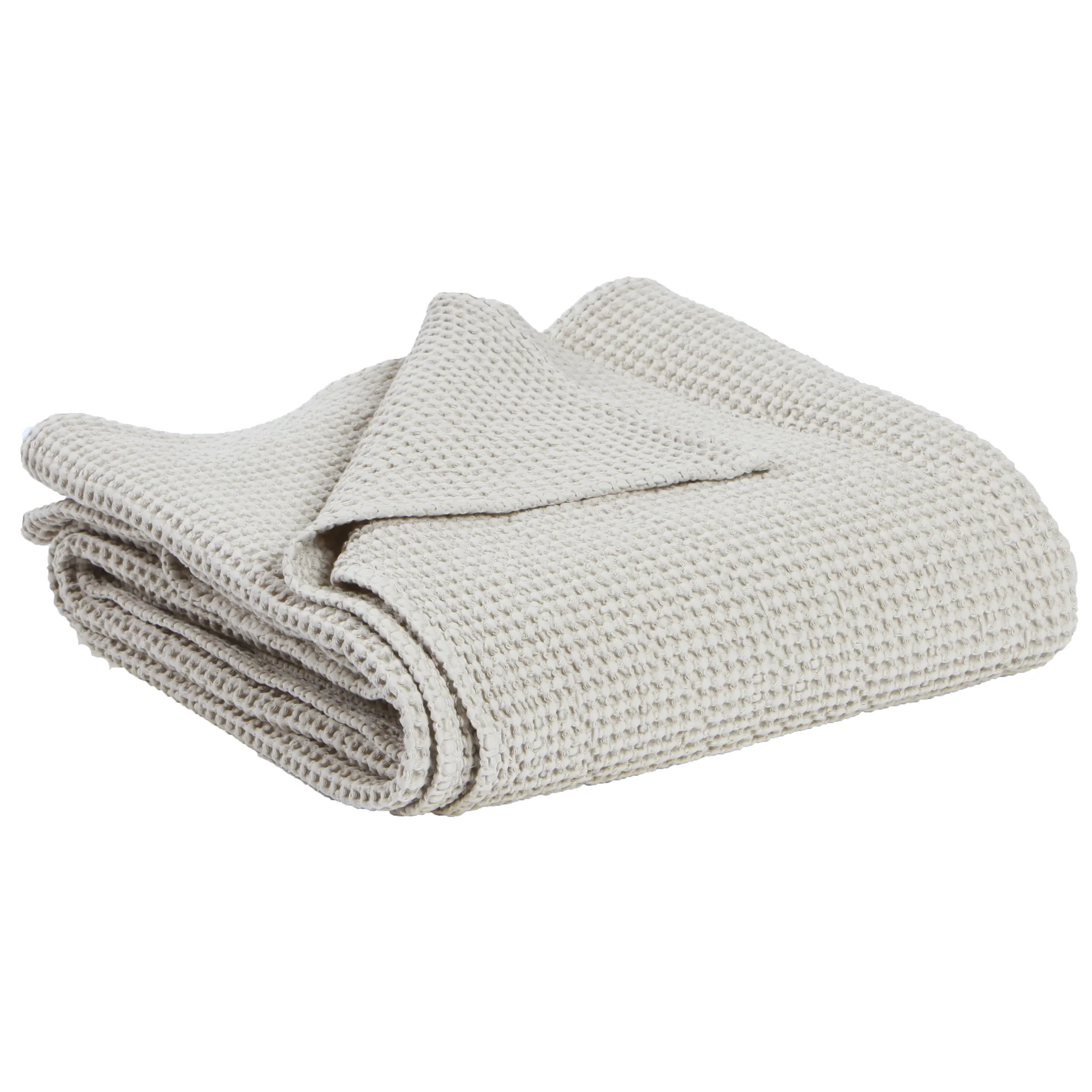 Plaid a Nido D'Ape StoneWashed in Cotone Riciclato - Maia Recycle - Image 6