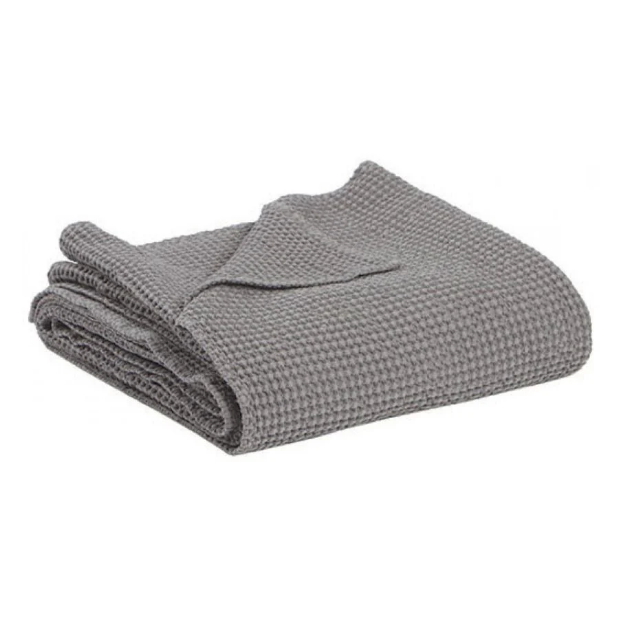 Plaid a Nido D'Ape StoneWashed in Cotone Riciclato - Maia Recycle - Image 7