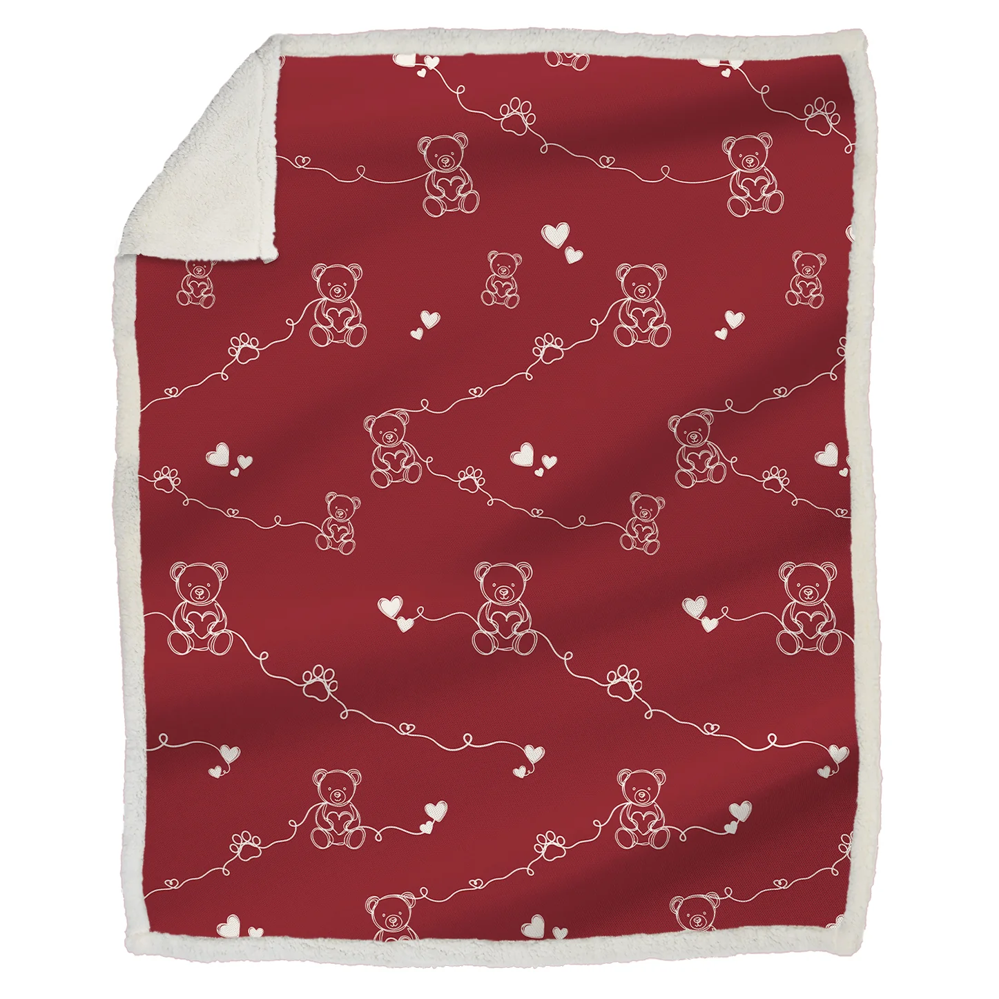 Plaid Baby in MicroPile Fantasia - Dreaming Bear - Image 2