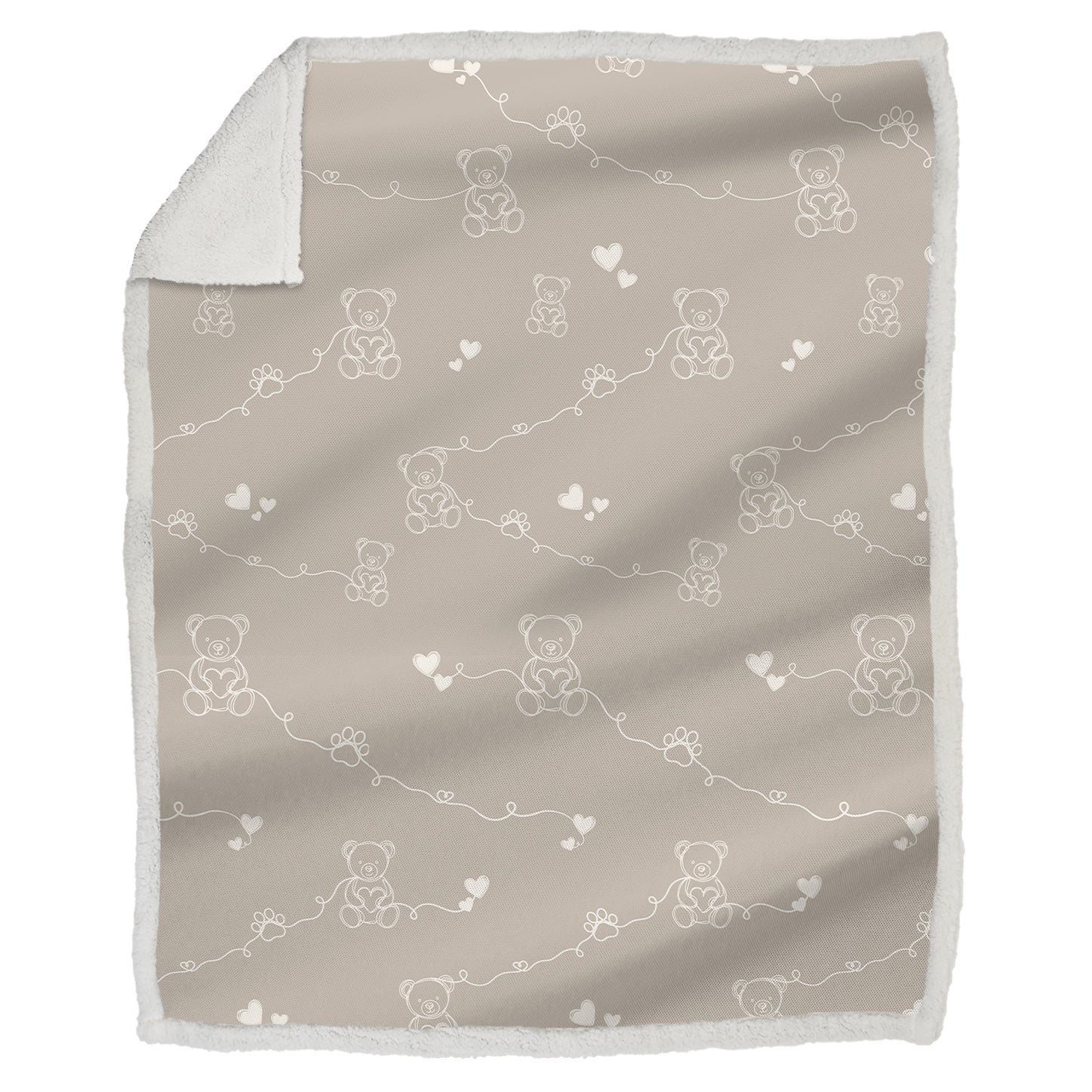 Plaid Baby in MicroPile Fantasia - Dreaming Bear - Image 4
