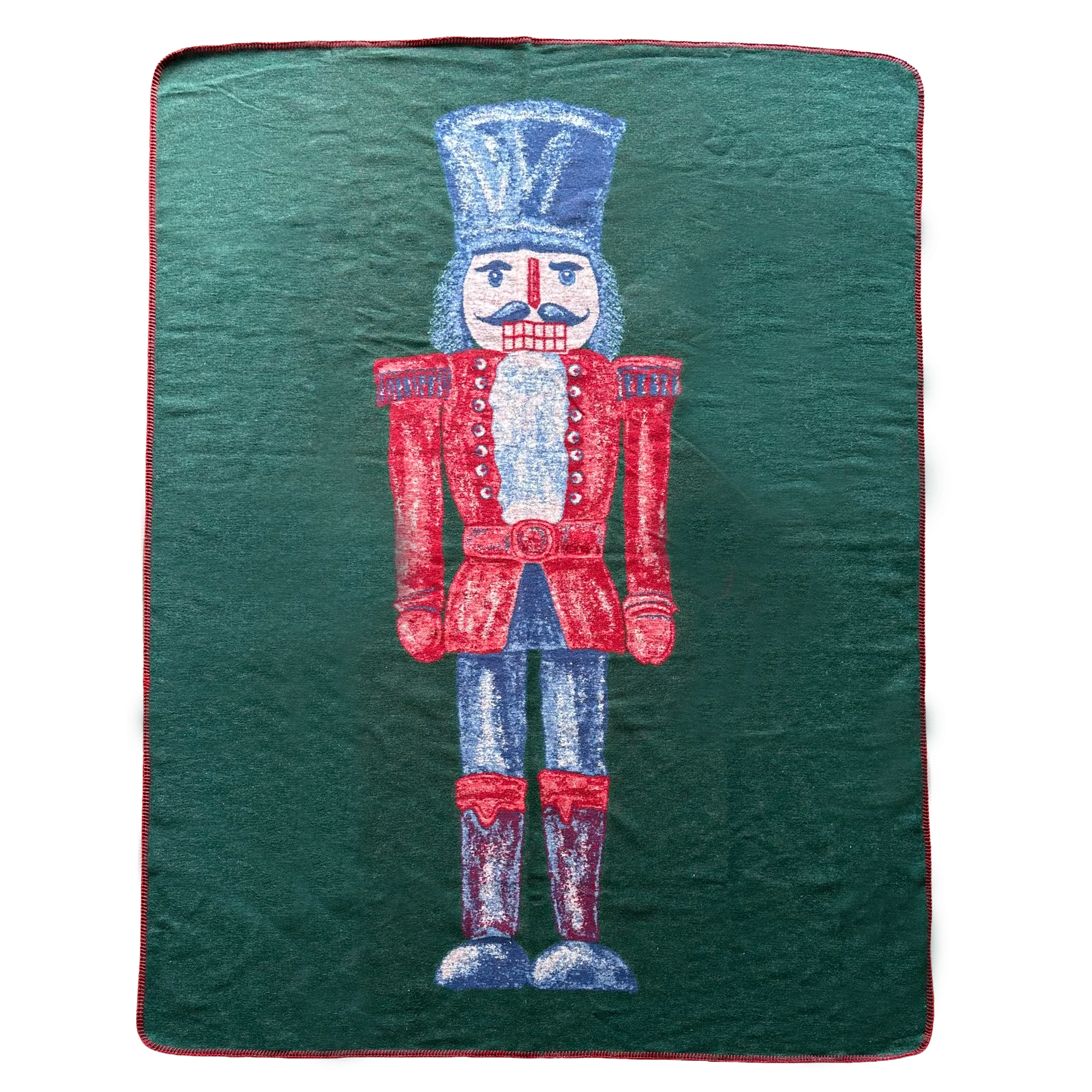 Plaid in Lana Cotta con Schiaccianoci - Nutcracker - Image 3