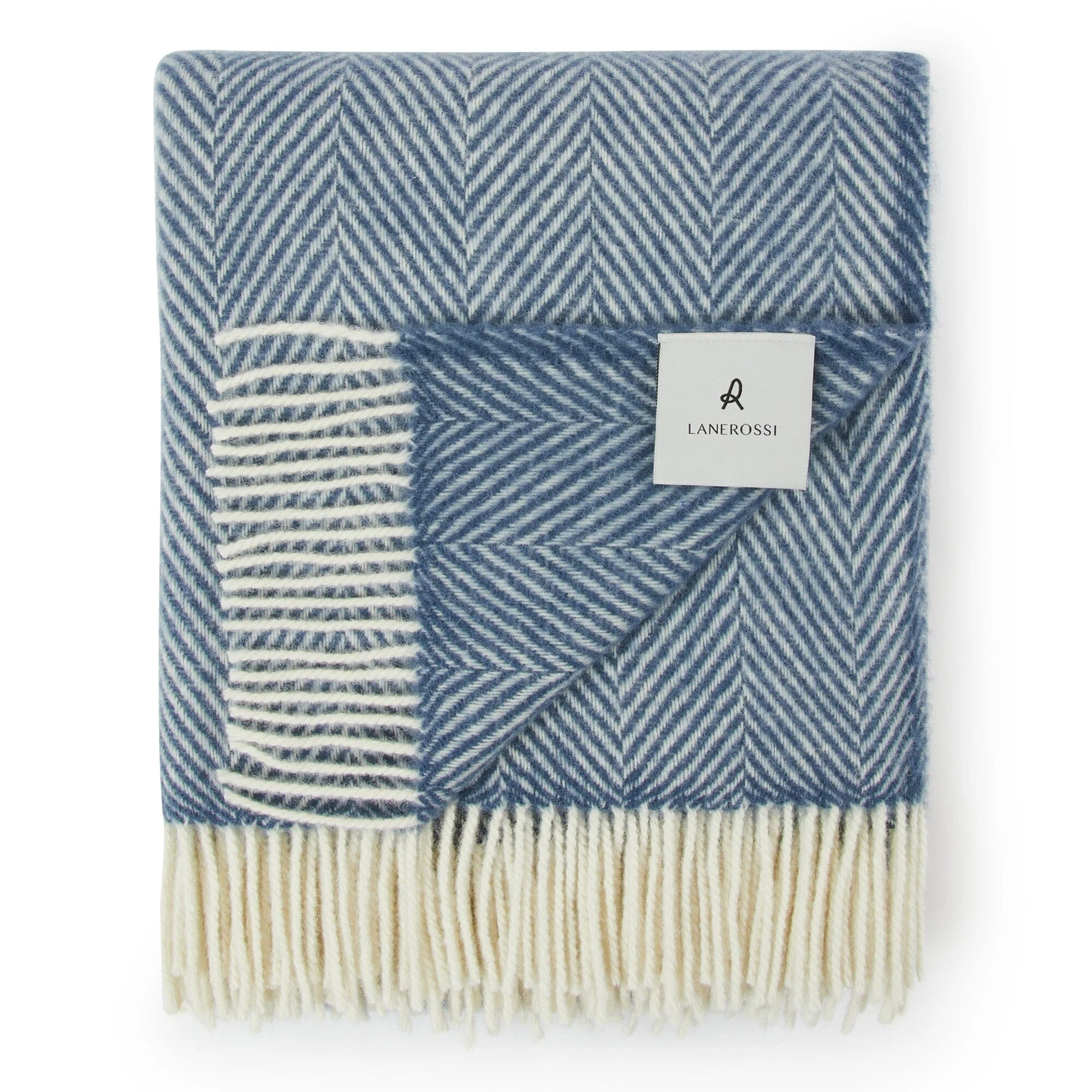 Plaid in Lana Vergine - Feder - Image 2