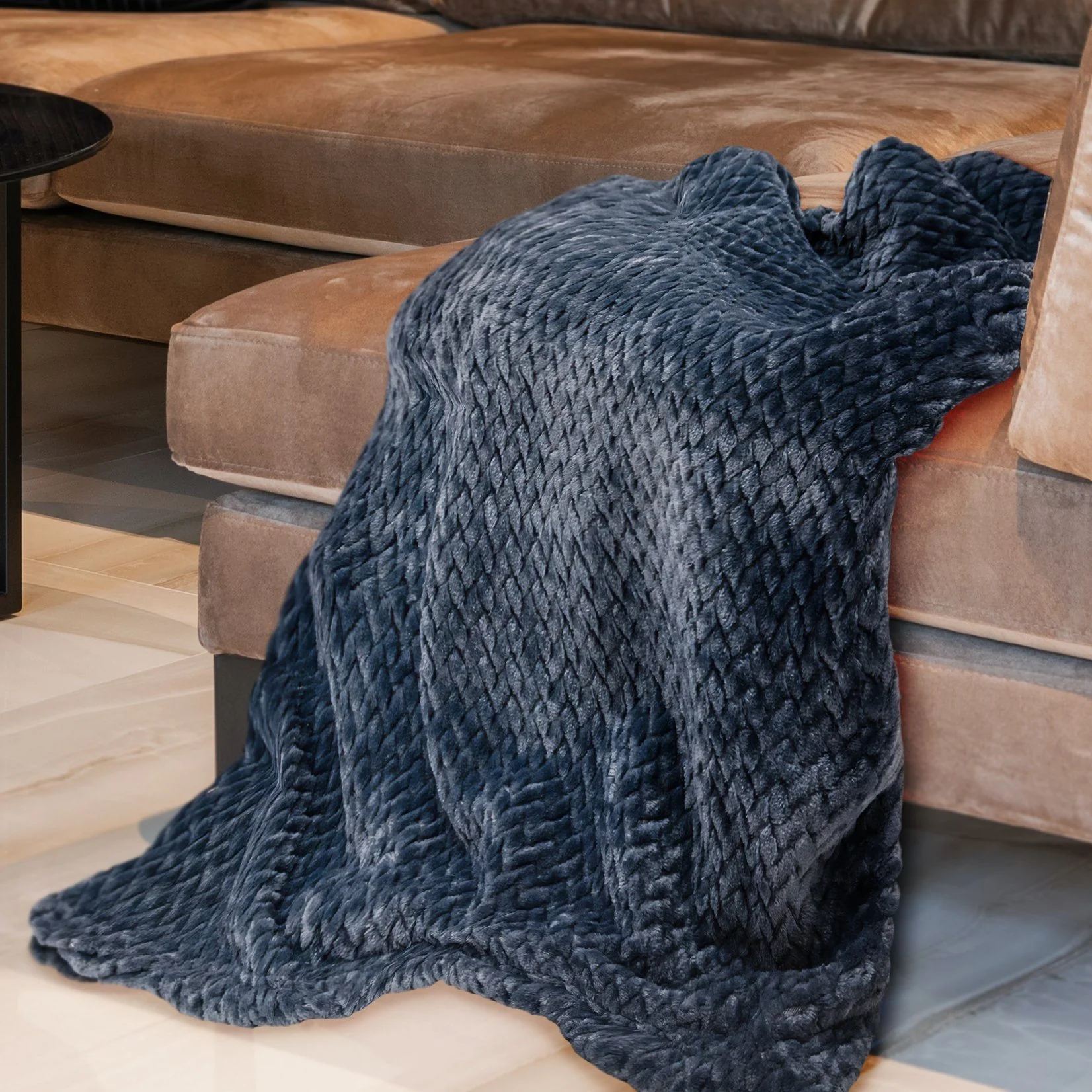 Coperta in Micropile fantasia Jacquard - Flannel Jacquard
