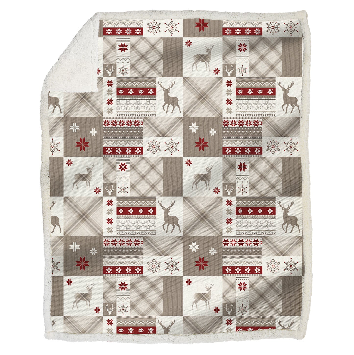 Plaid Morbidotto in MicroPile Fantasia Tartan - Canazei - Image 3