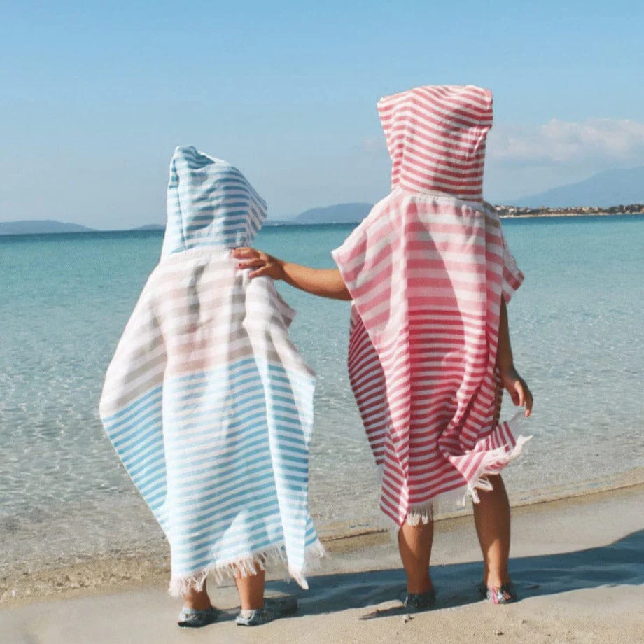 Poncho in Puro Cotone Towel to Go - Ipanema - Image 4