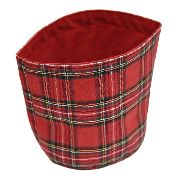 Sacchetto Portapane in Cotone - Tartan - Image 2