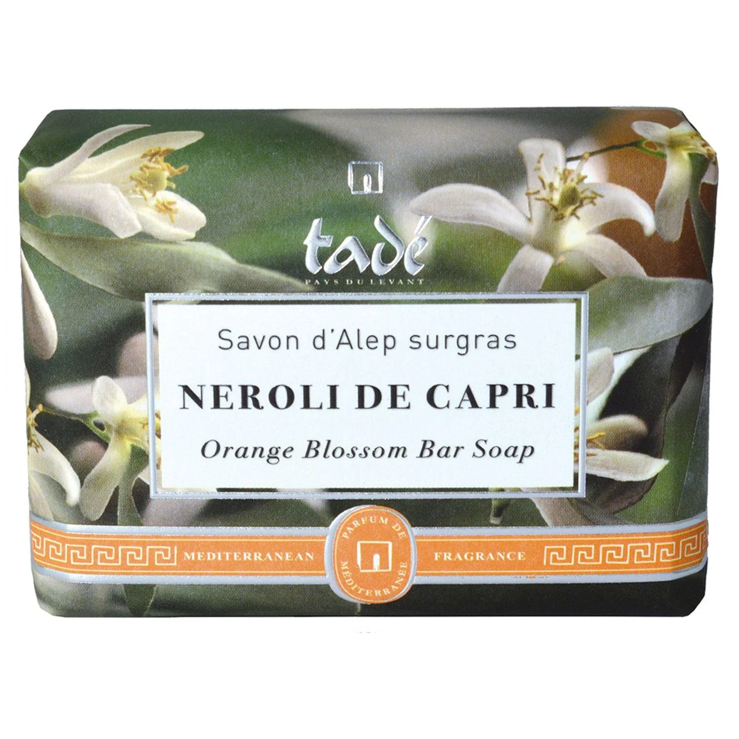 Sapone D'Aleppo Surgras ai Fiori D'Arancio - Neroli Soap