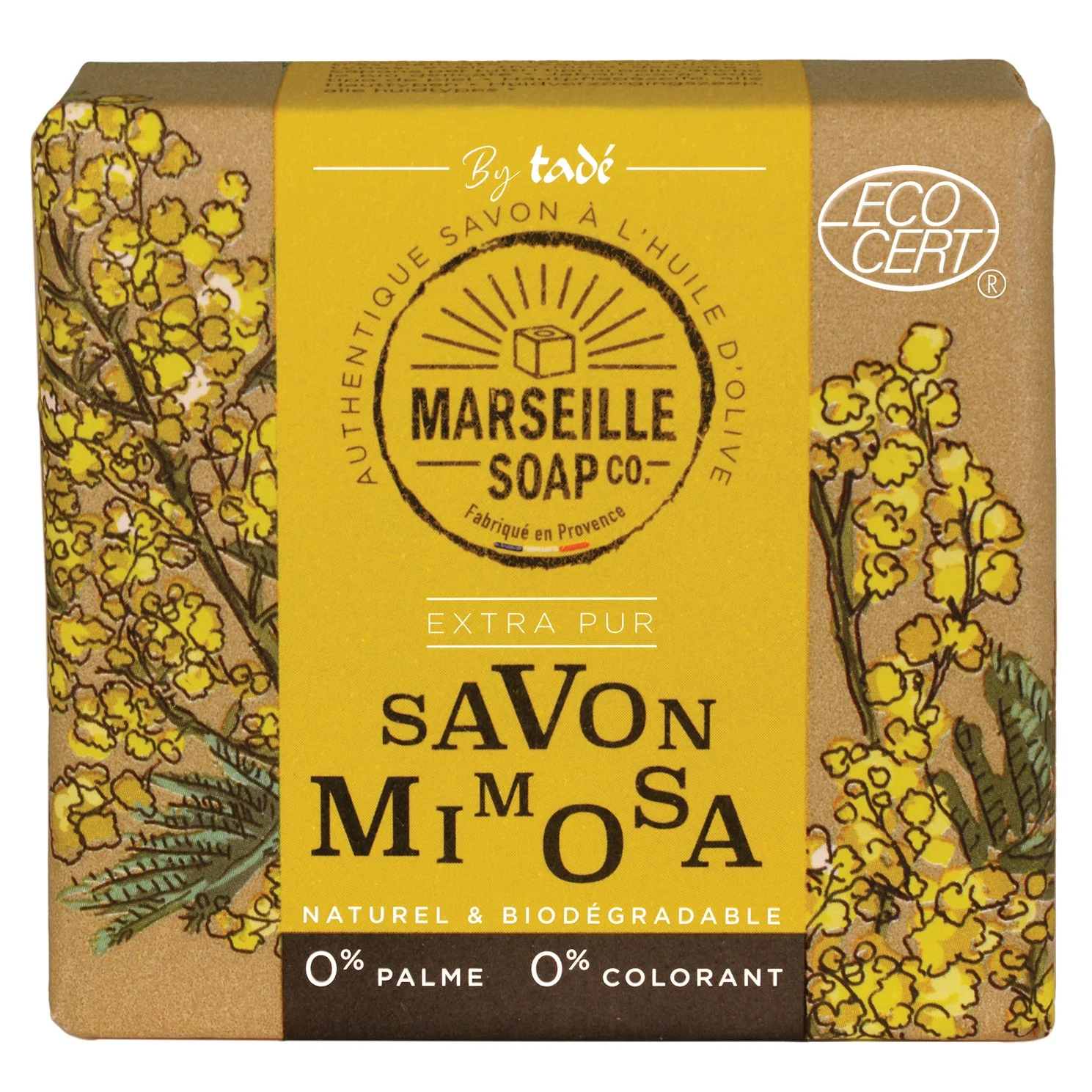 Sapone di Marsiglia al Profumo di Mimosa - Yellow Soap