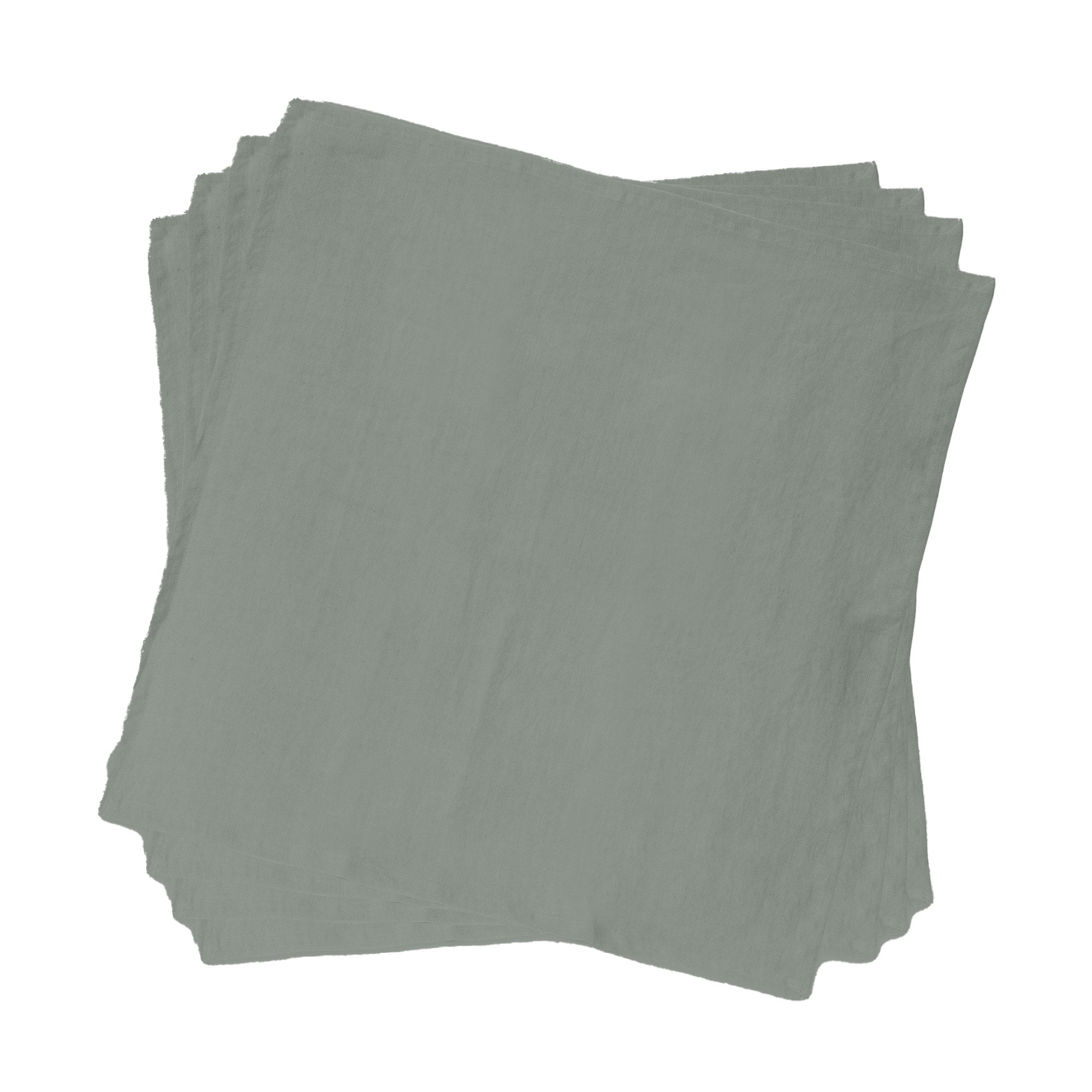 Set 4 Tovaglioli in puro Cotone StoneWashed NO STIRO - Cales - Image 7