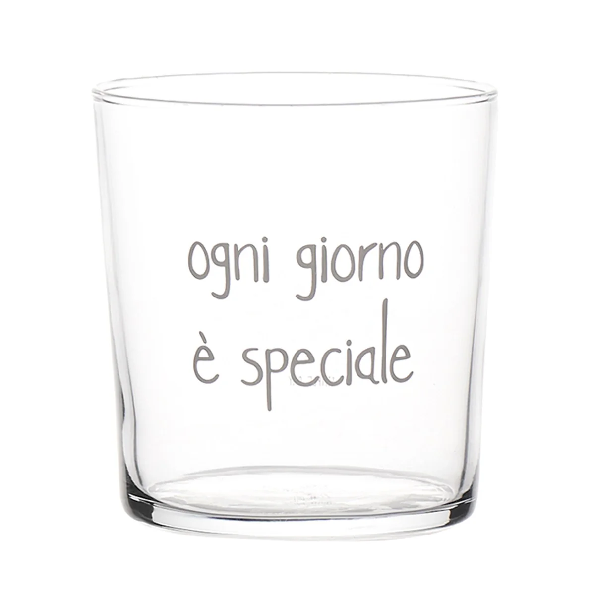 Set 6 Bicchieri in Vetro Temperato Serigrafati - Ogni Giorno è Speciale - Image 2