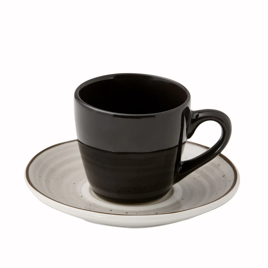 Set 6 Tazzine con Piattino abbinato in Porcellana Colorata - Daily - Image 2