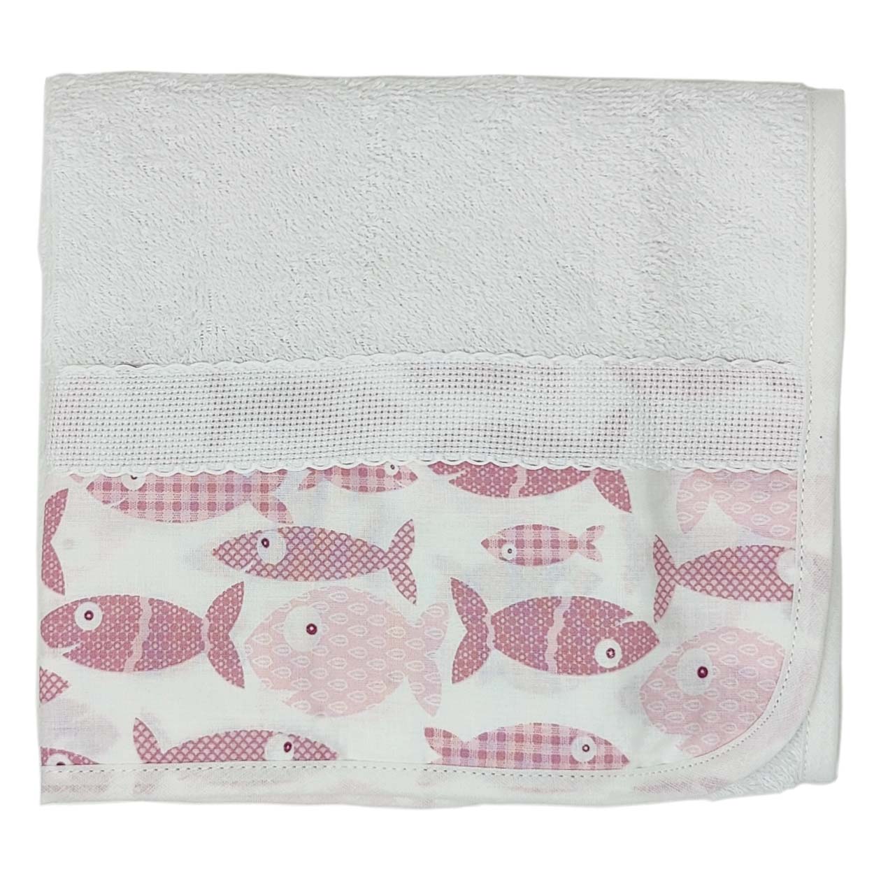 Set Asilo 3 Pezzi in Spugna di Cotone - Happy Fish - Image 8