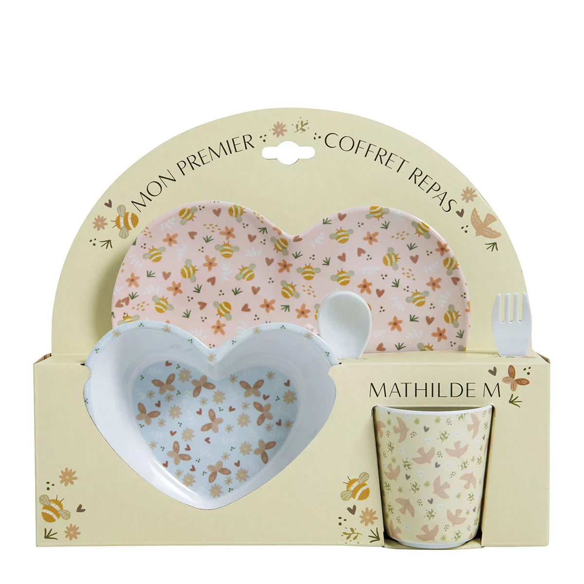 Set da Pranzo per Bambino - Une Hirondelle a Fait le Printemps - Image 2
