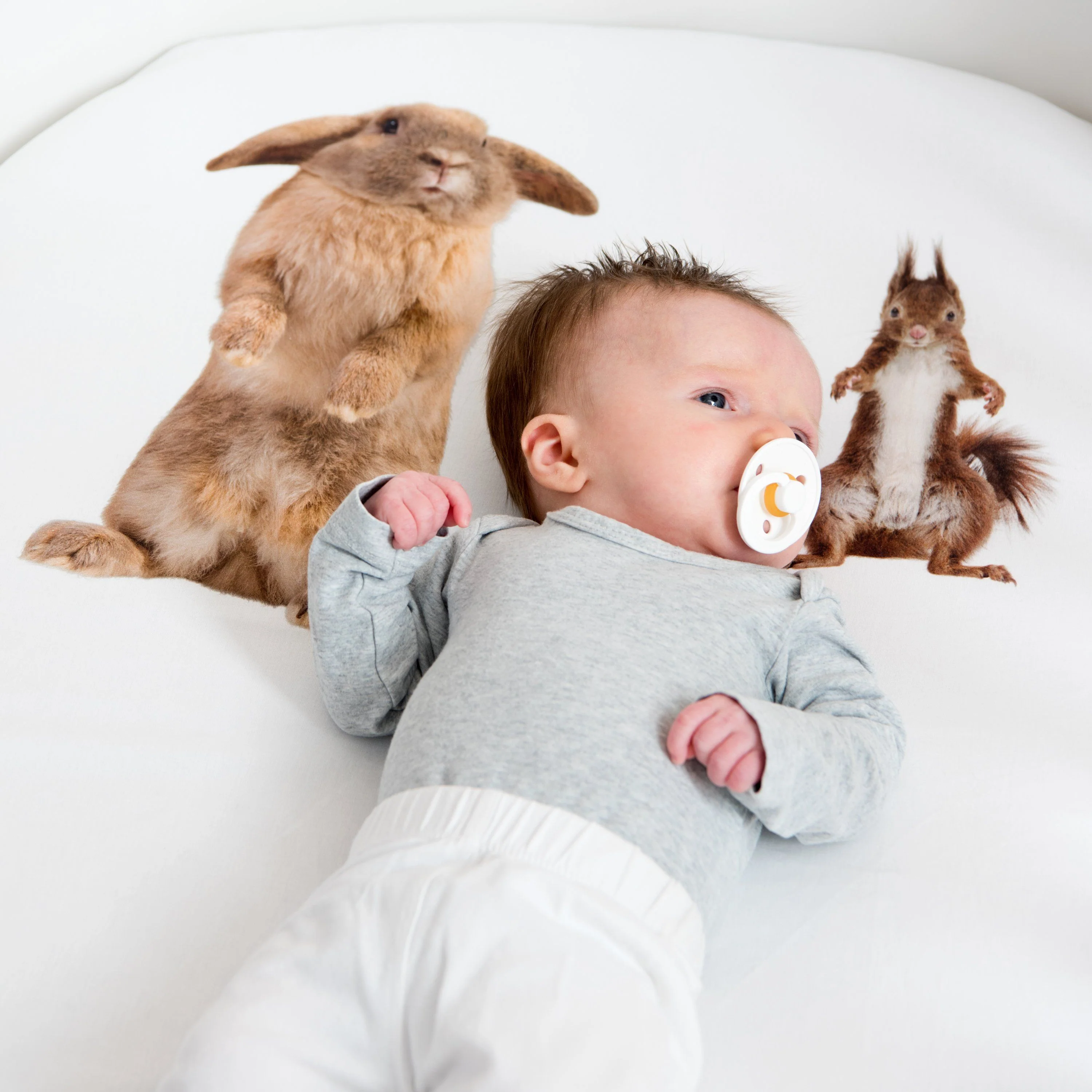 Snurk Completo Letto per Bimbi in Percalle di Cotone - FurryFriends - Image 3