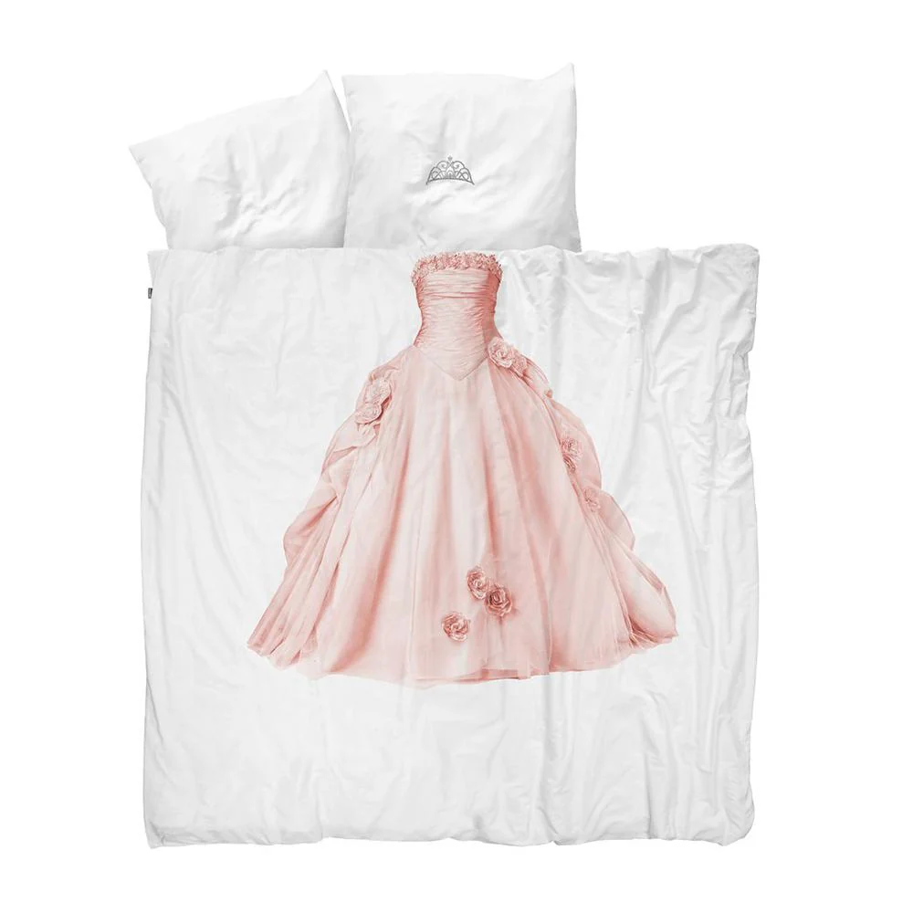 Snurk Parure Copripiumino in Puro Cotone - Principessa Rosa - Image 3