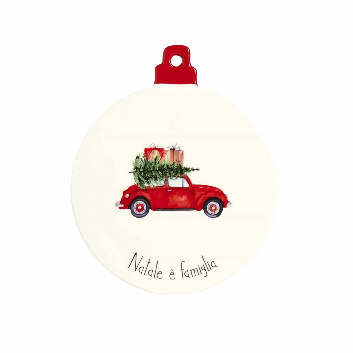 Sottopentola Palla in Grès - Natale è Famiglia - Image 2