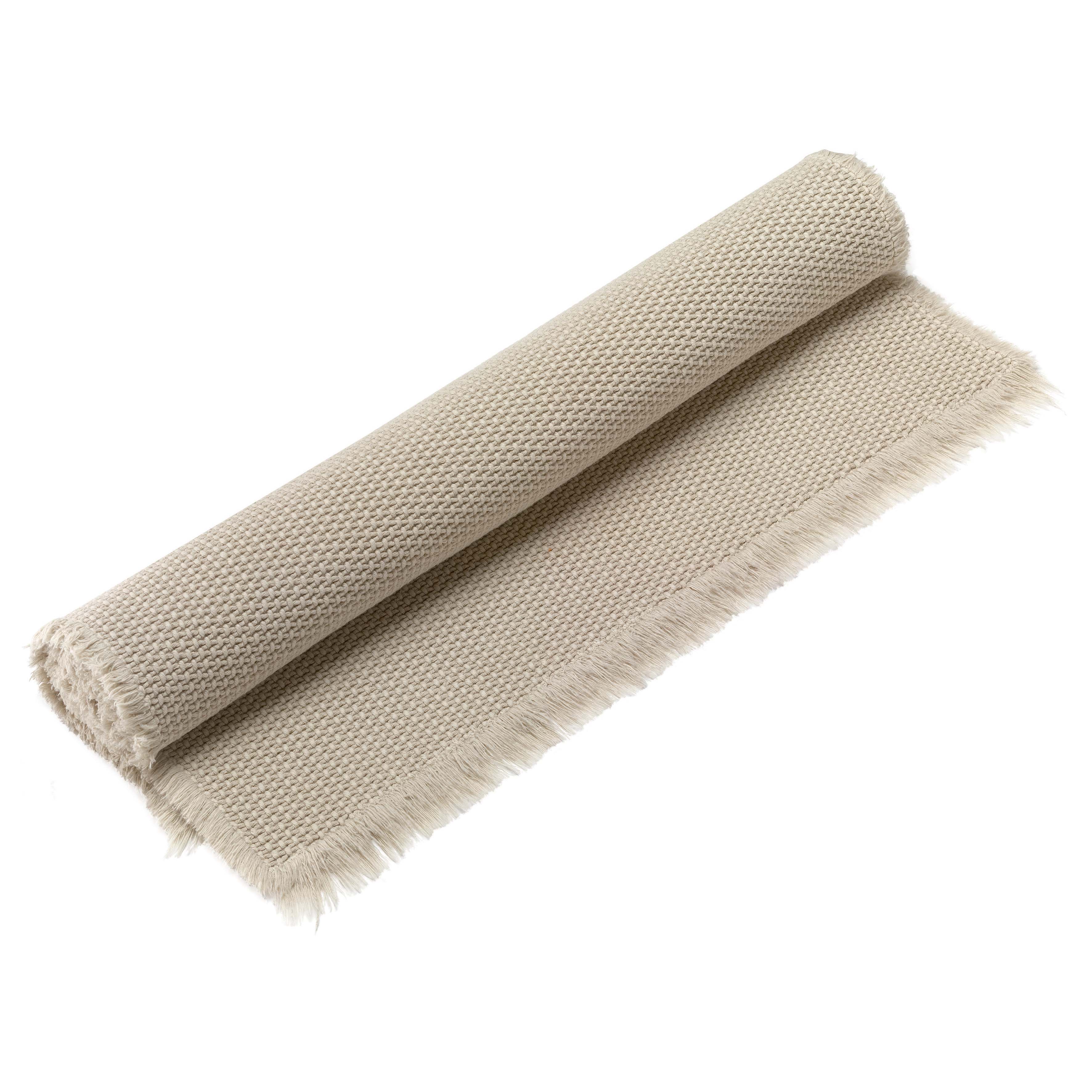 Tappeto in Puro Cotone in Tinta Unita - Elly - Image 3