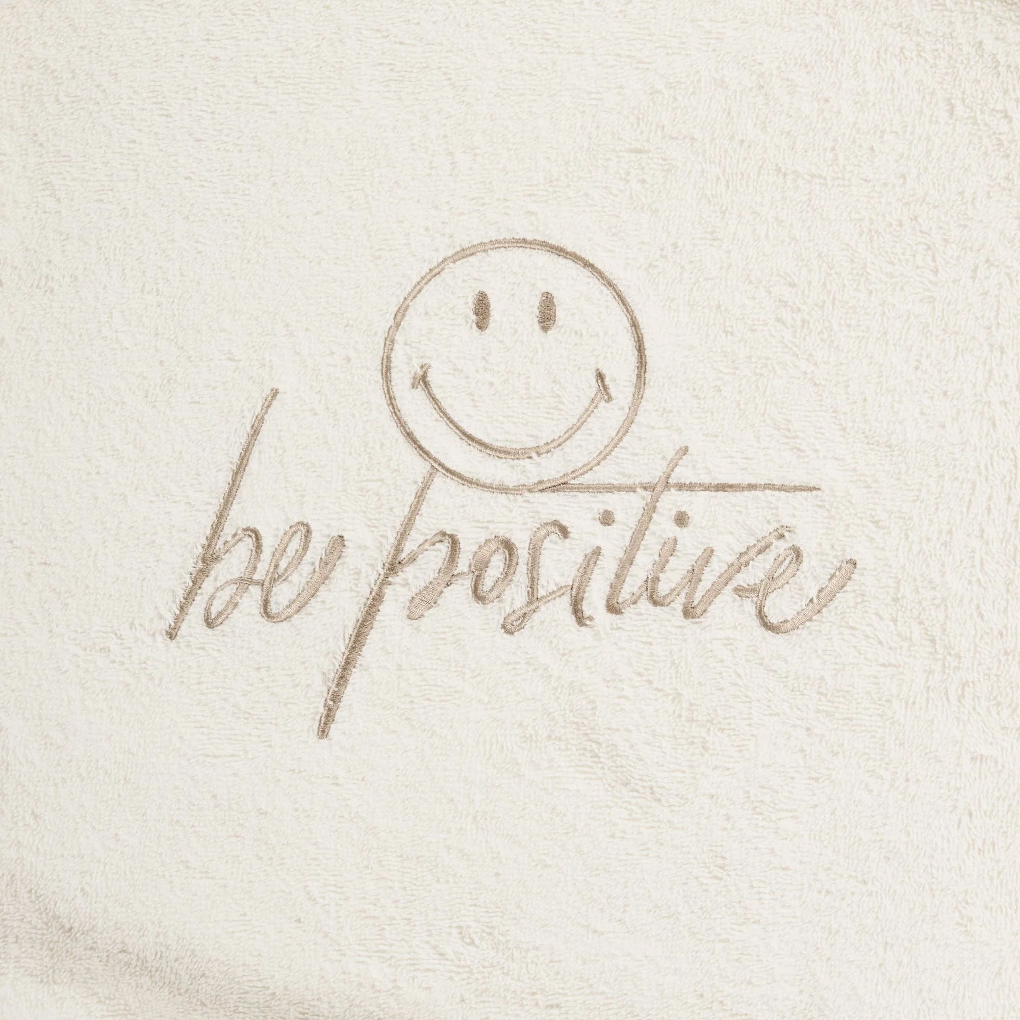 Telo Bagno in Spugna di Cotone Ricamato - Be Positive - Image 9