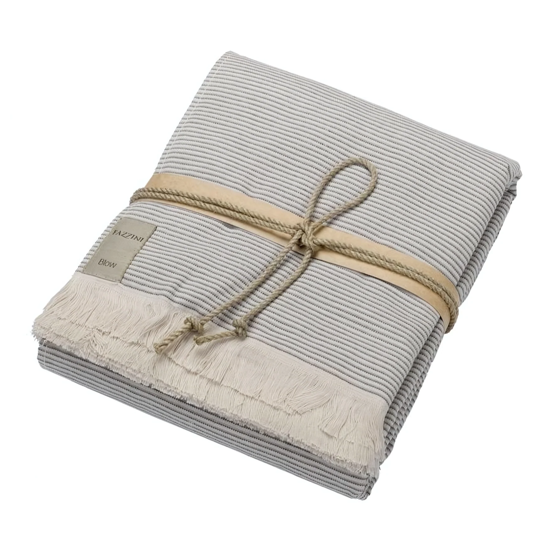 Telo Mare in Spugna di Cotone Jacquard a righe - Stripes - Image 3