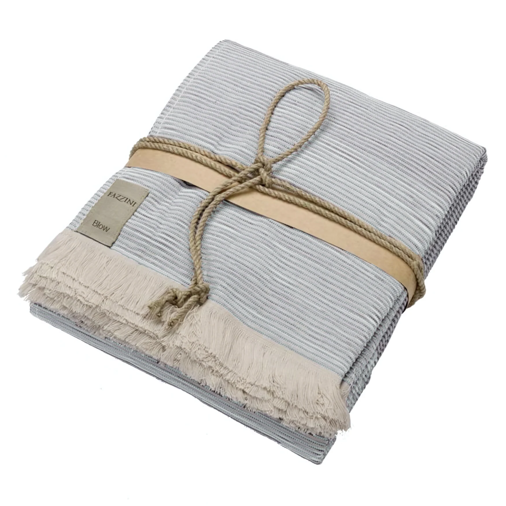 Telo Mare in Spugna di Cotone Jacquard a righe - Stripes - Image 8