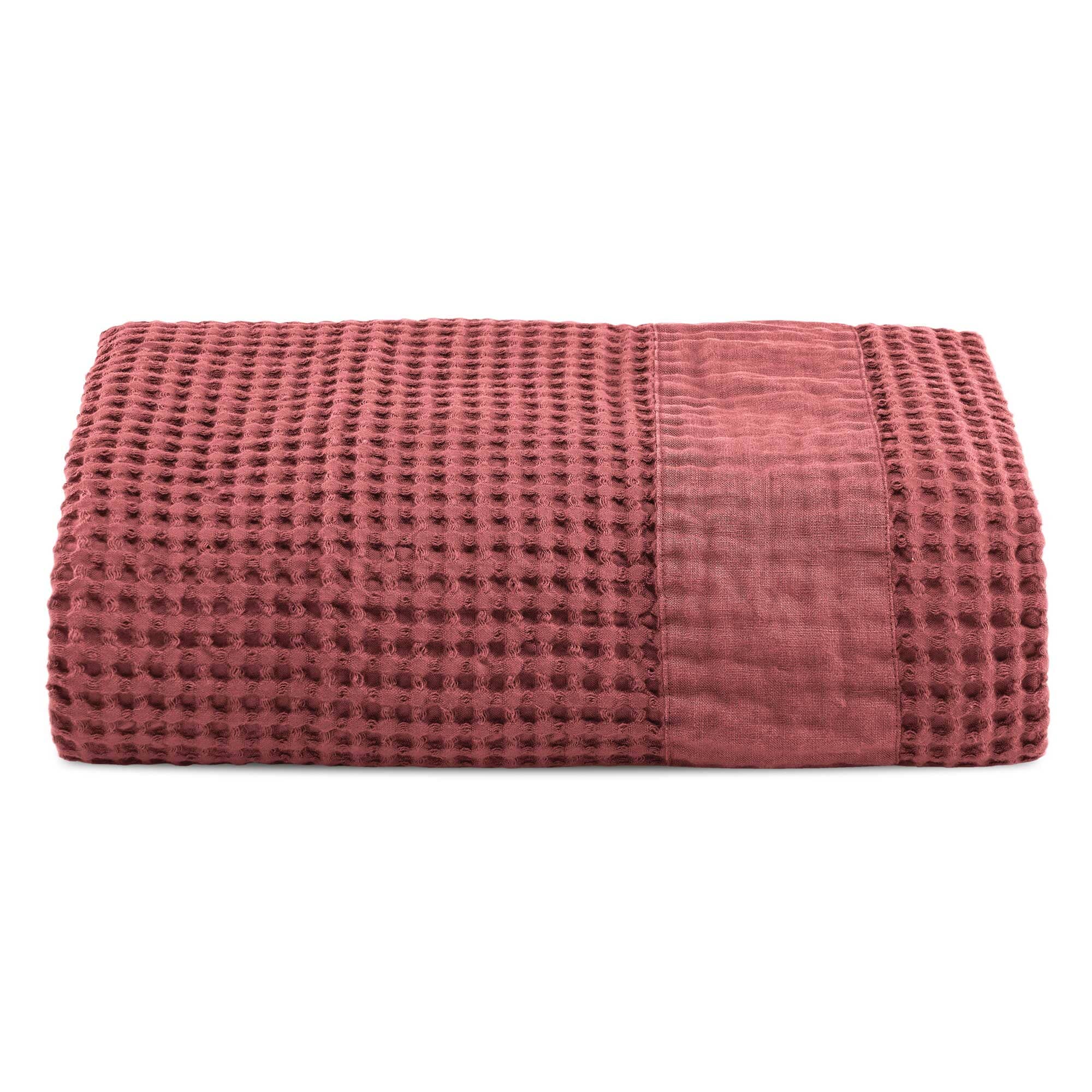 Telo da Bagno Nido d'Ape StoneWashed con Bordo in Lino - Jaspy - Image 14