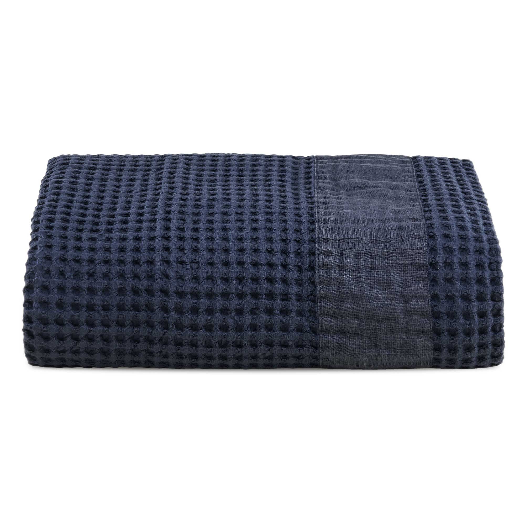 Telo da Bagno Nido d'Ape StoneWashed con Bordo in Lino - Jaspy - Image 17