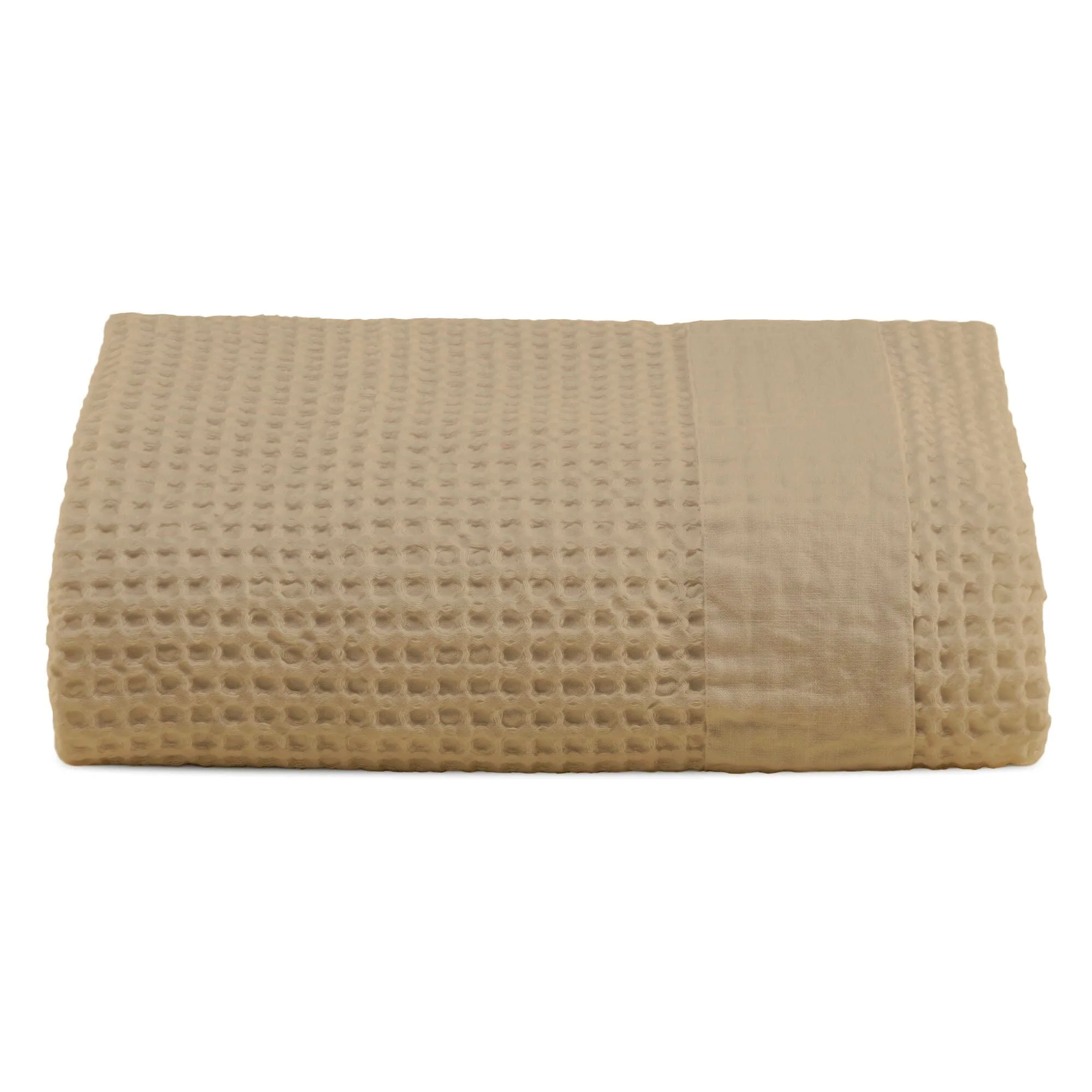Telo da Bagno Nido d'Ape StoneWashed con Bordo in Lino - Jaspy - Image 6
