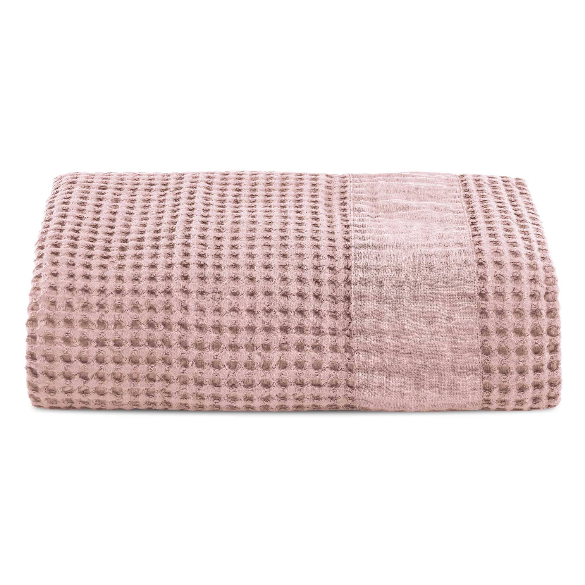 Telo da Bagno Nido d'Ape StoneWashed con Bordo in Lino - Jaspy - Image 8