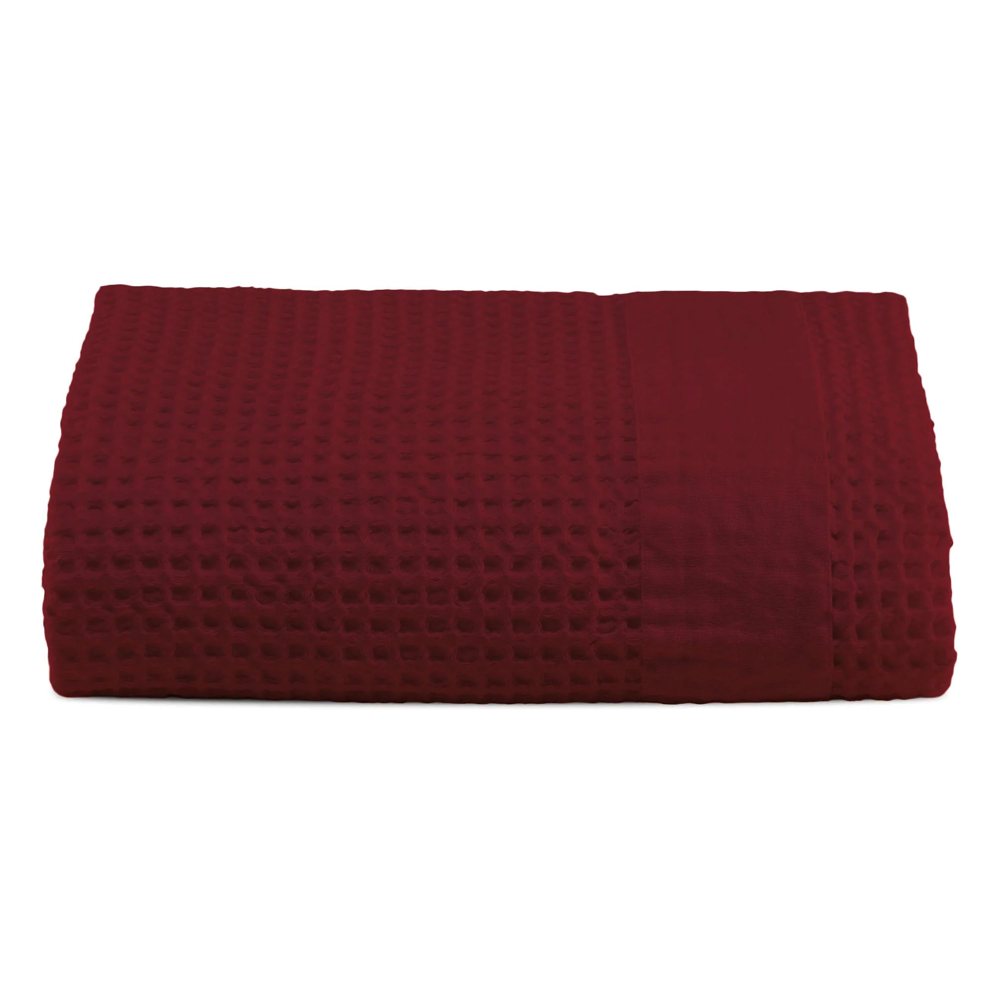 Telo da Bagno Nido d'Ape StoneWashed con Bordo in Lino - Jaspy - Image 9