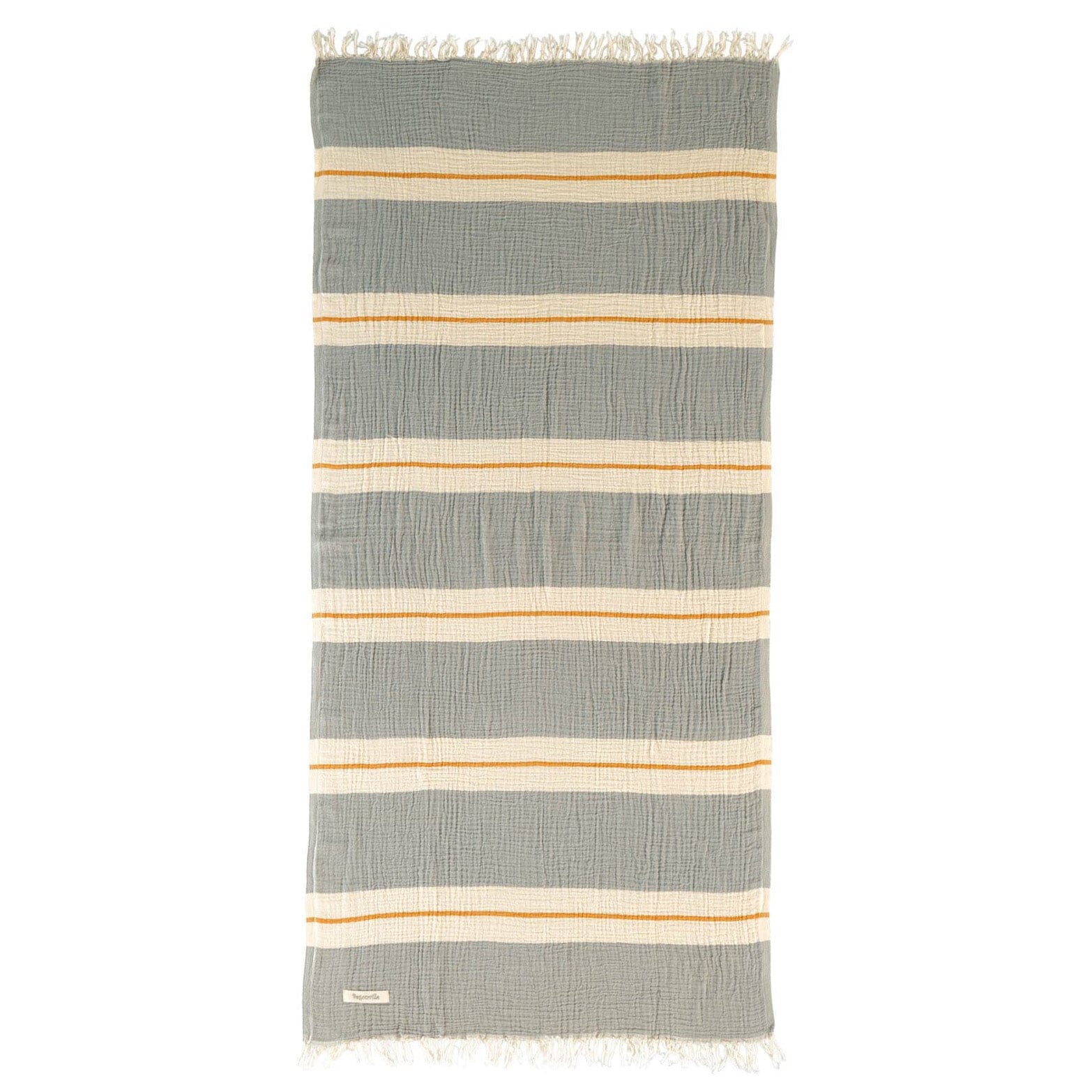 Telo Mare Fouta Rigato in Mussola di Cotone - Chelsea - Image 4