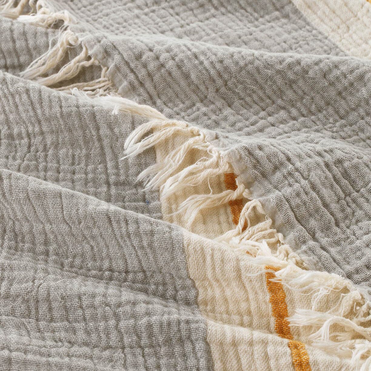 Telo Mare Fouta Rigato in Mussola di Cotone - Chelsea - Image 5