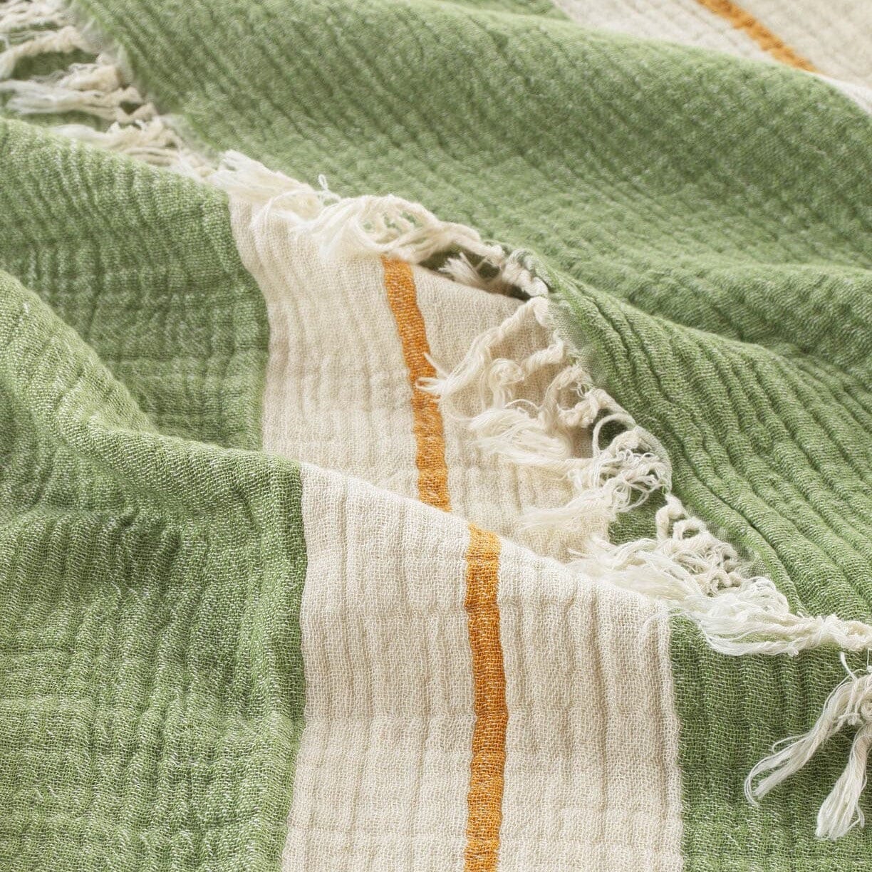 Telo Mare Fouta Rigato in Mussola di Cotone - Chelsea - Image 7