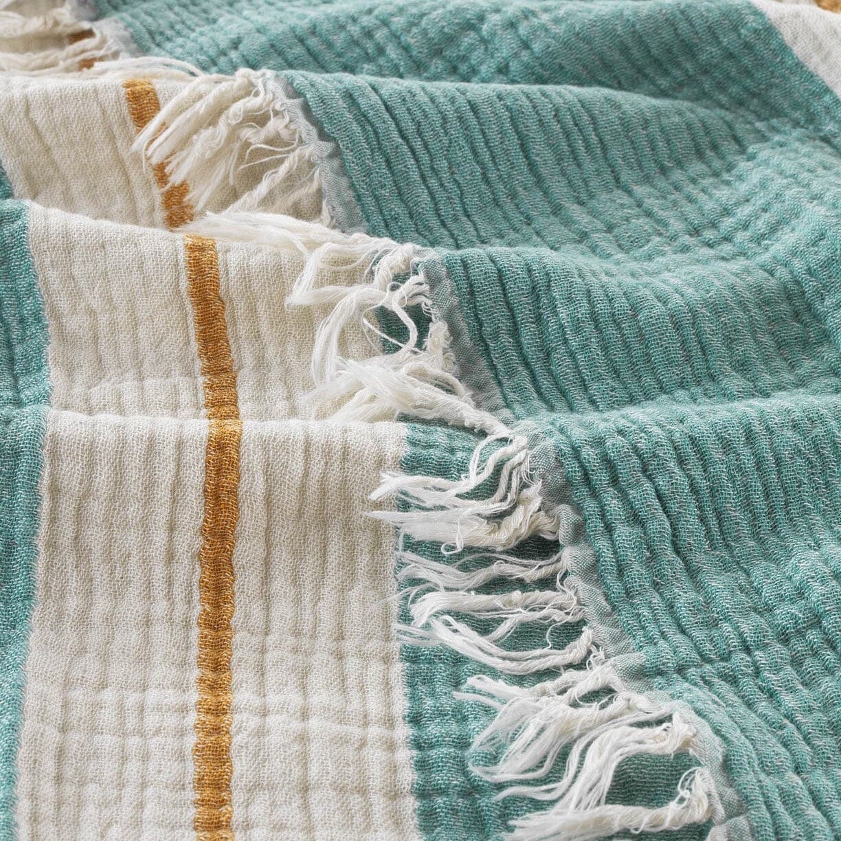 Telo Mare Fouta Rigato in Mussola di Cotone - Chelsea - Image 9