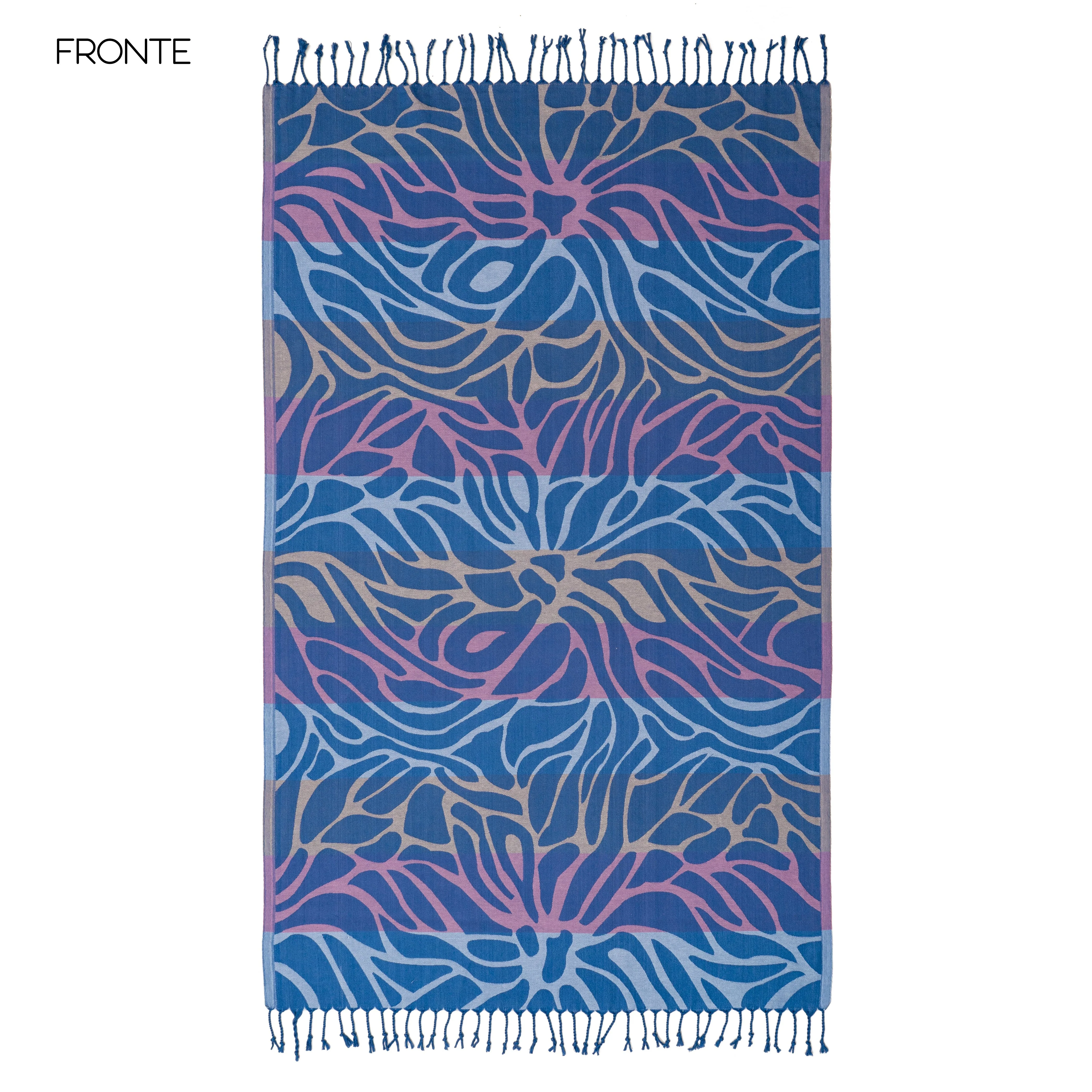 Telo Mare Fouta in Puro Cotone Jacquard Doubleface - Layla - Image 3