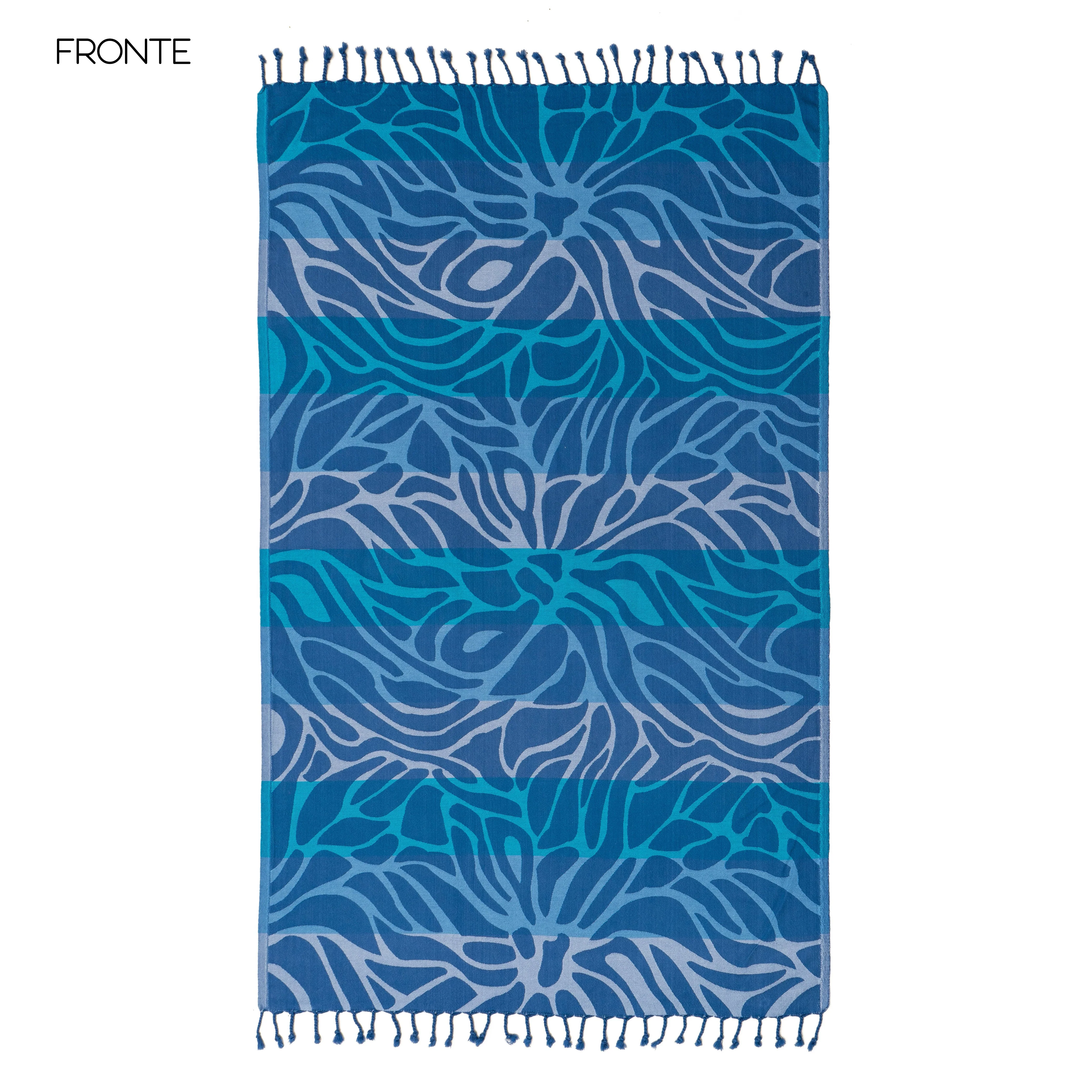 Telo Mare Fouta in Puro Cotone Jacquard Doubleface - Layla - Image 5