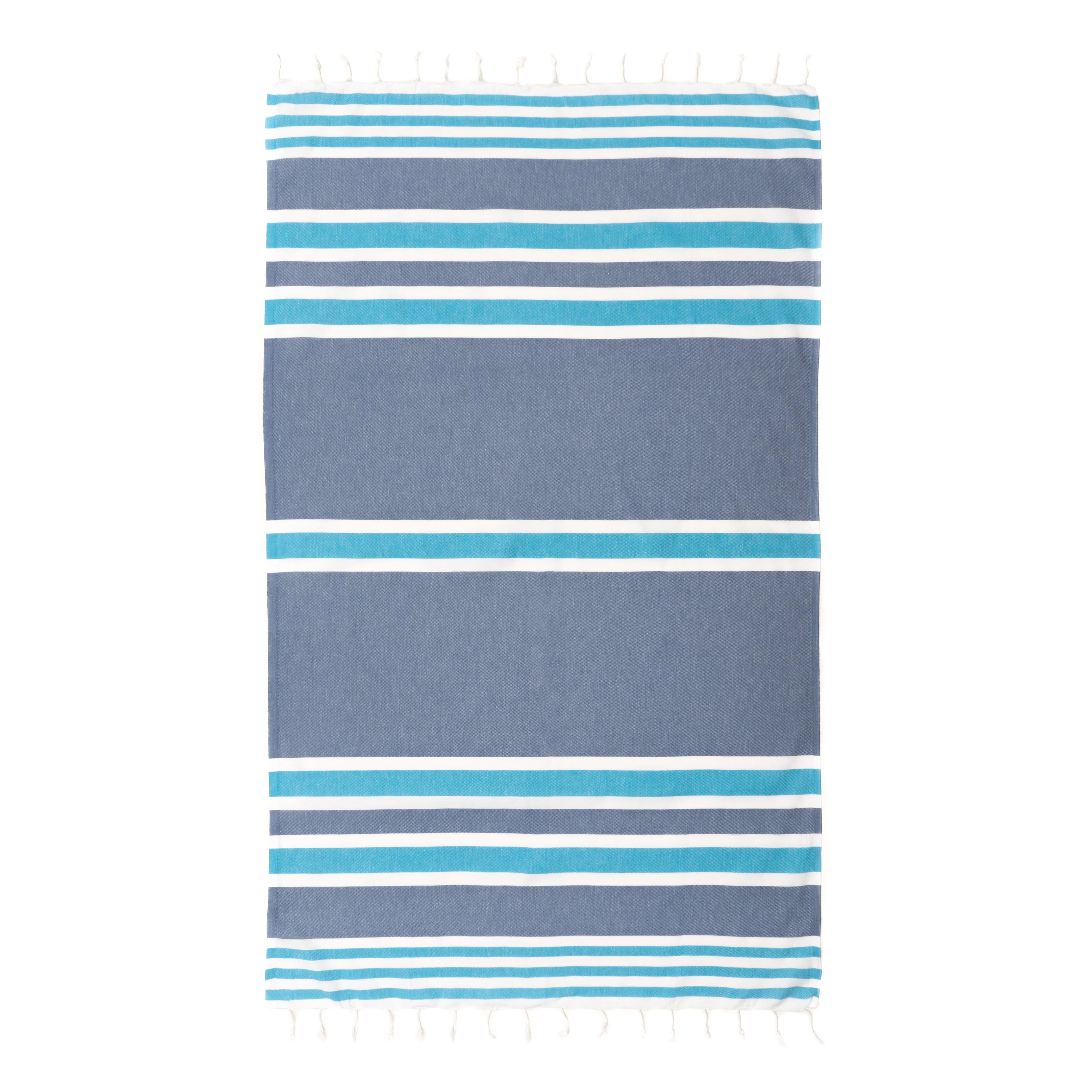 Telo Mare Fouta in Puro Cotone Rigato - Samsara - Image 4